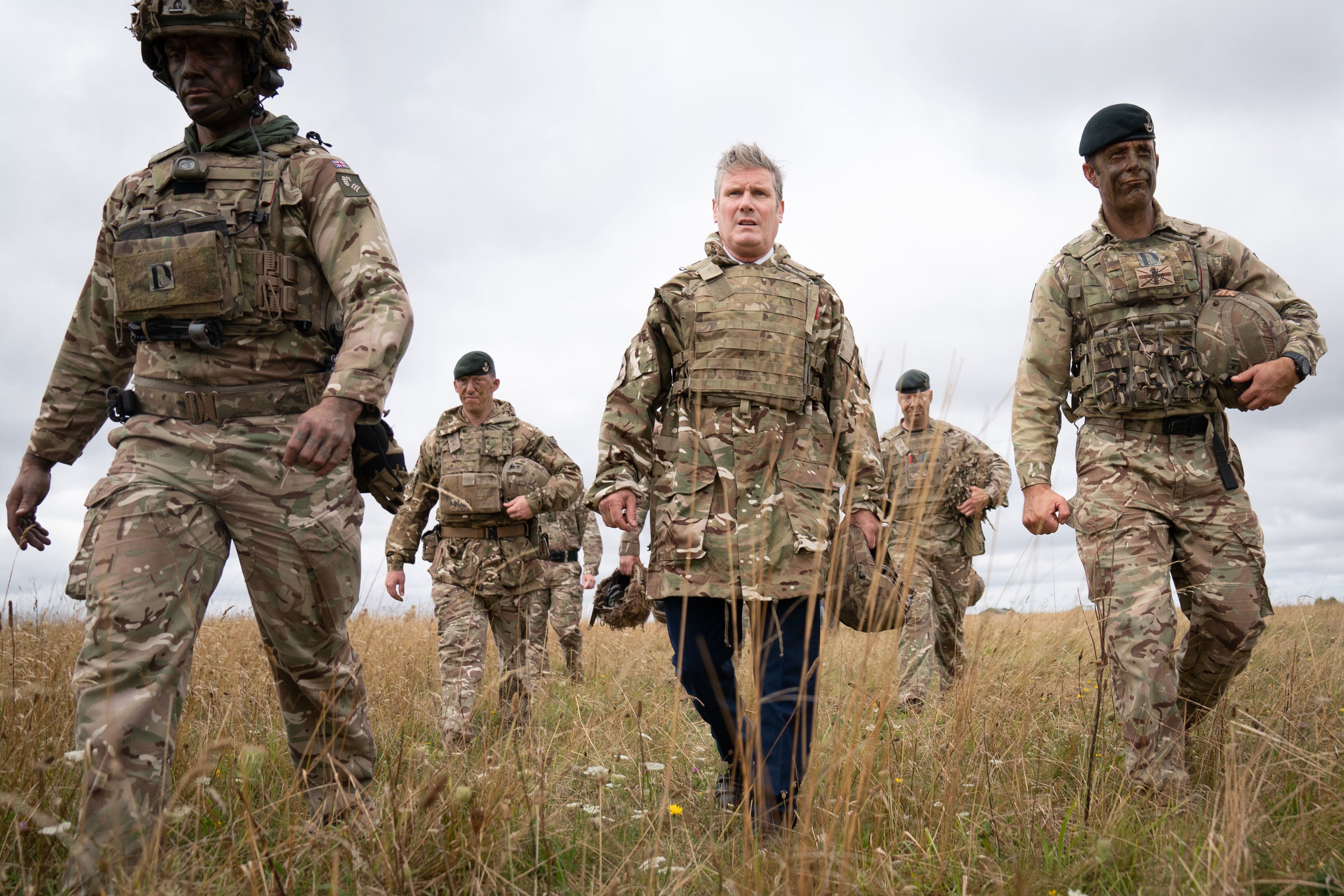Sir Keir Starmer plans to suggest sending fewer than 30,000 European troops to Ukraine
