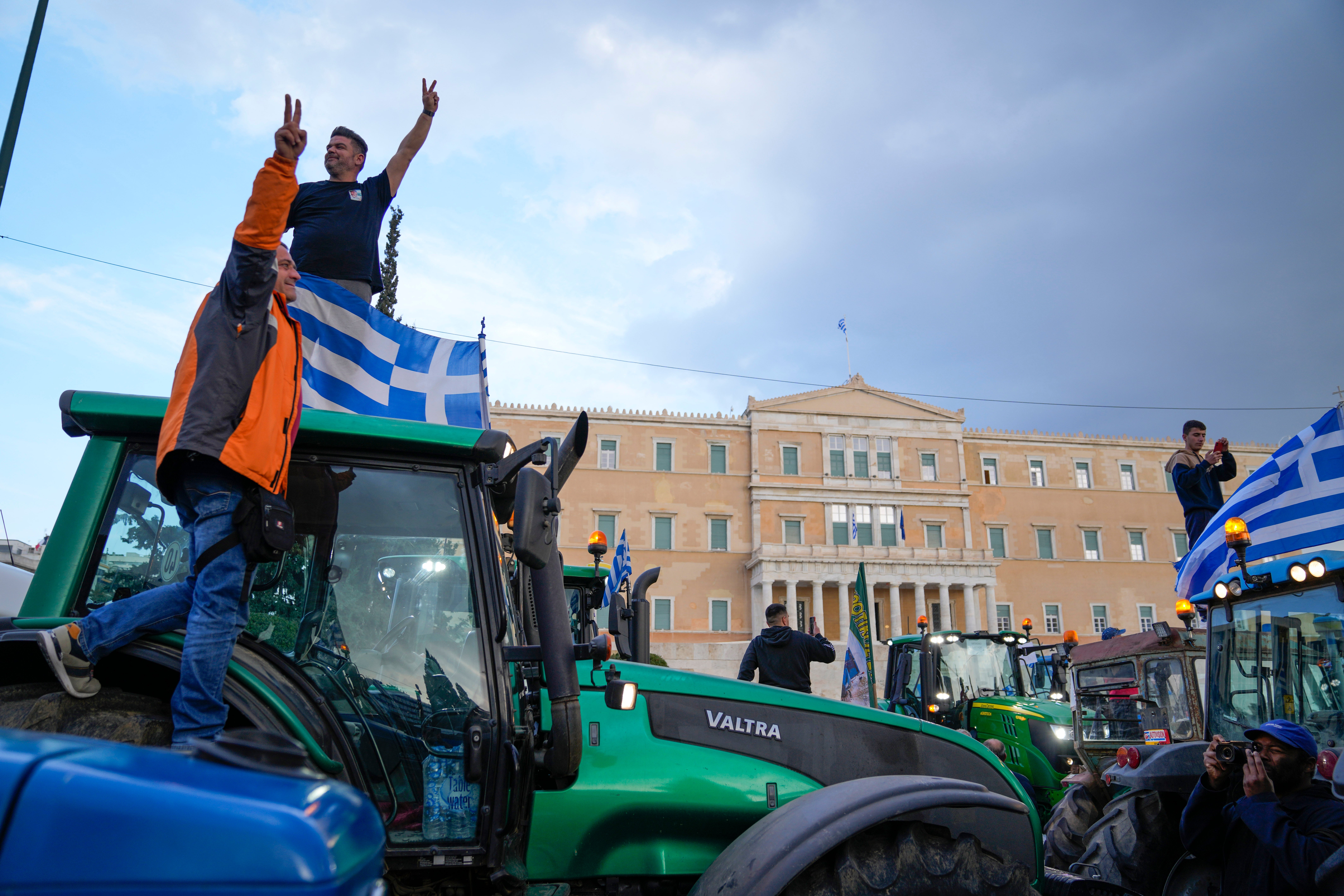 Greece Farmers Protest