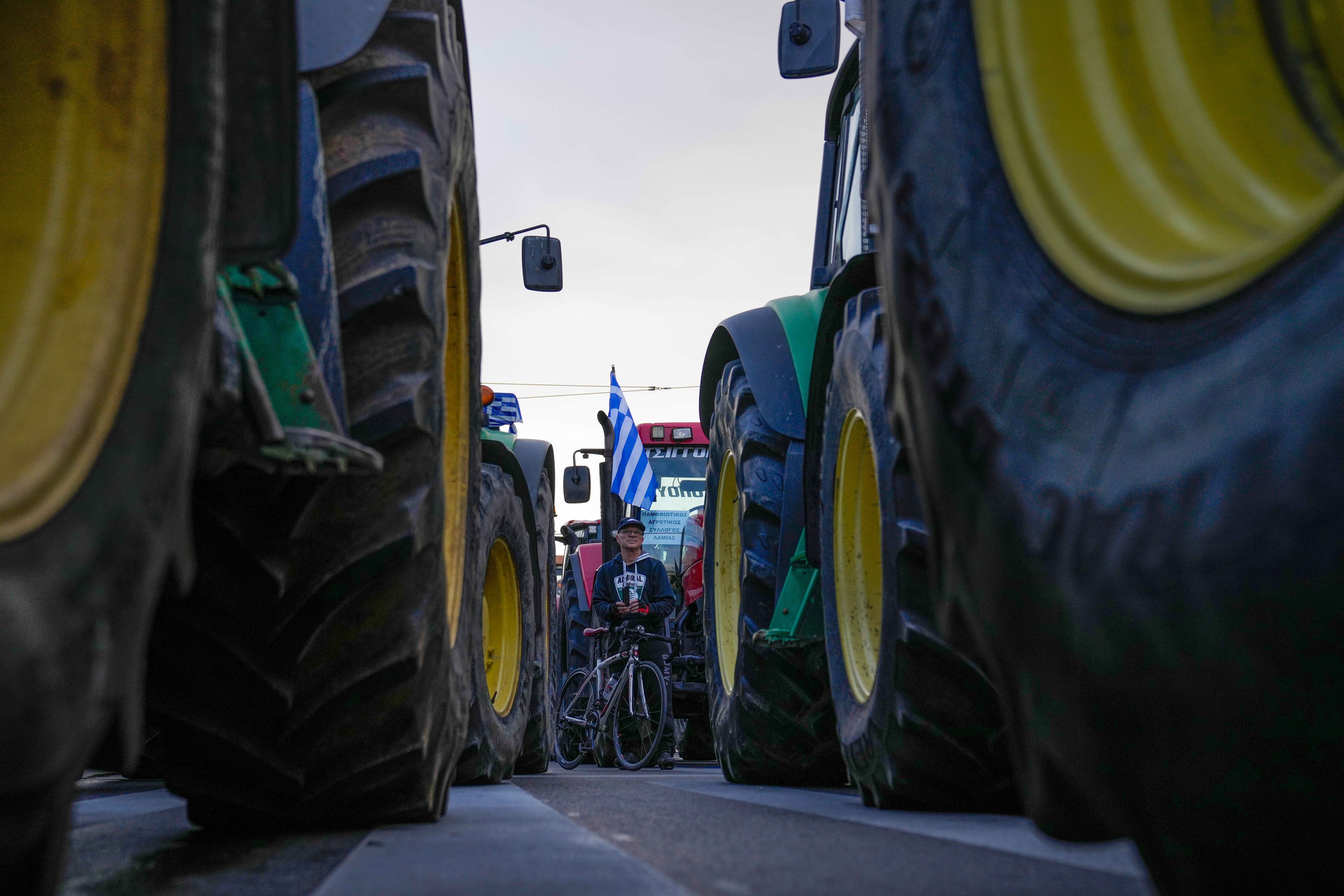 Greece Farmers Protest