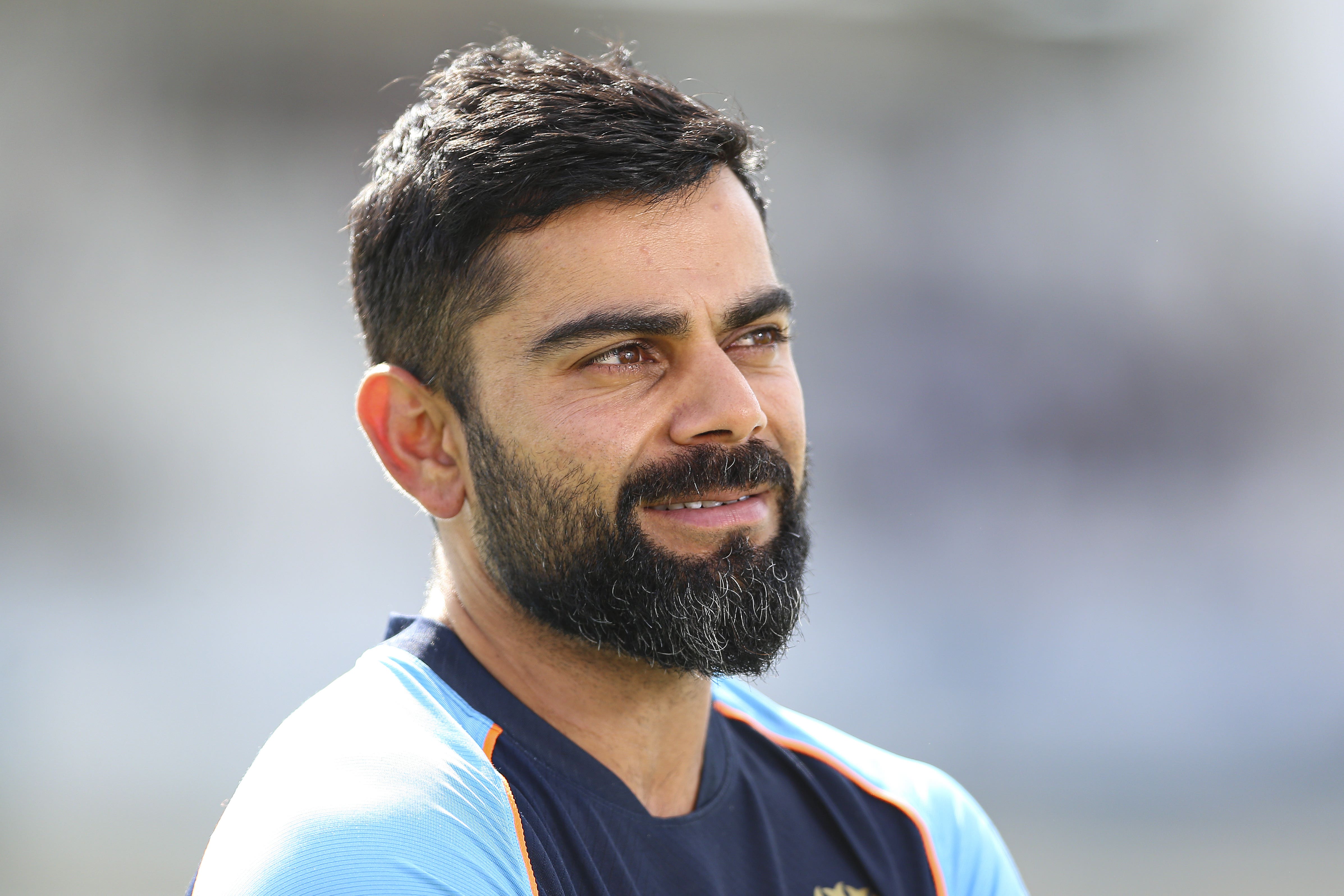 Virat Kohli has announced the birth of his son (Nigel French/PA)