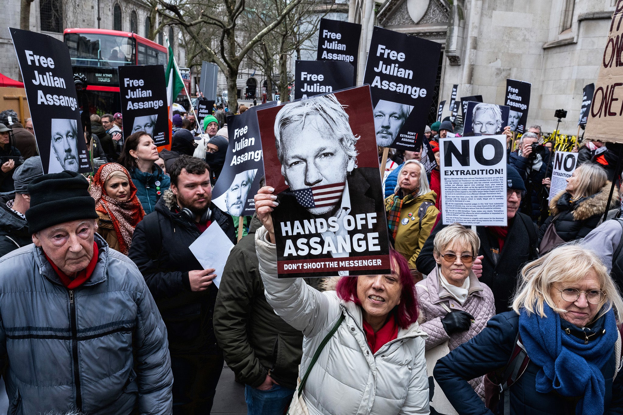 Lawyers argue prosecution of Julian Assange is ‘state retaliation’ in last-ditch bid to halt extradition