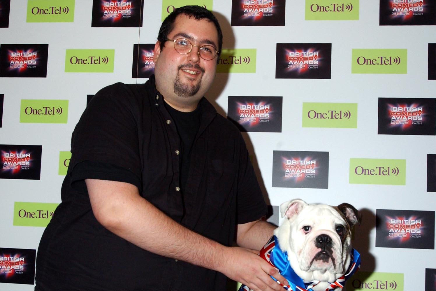 MacIntosh at the launch party for The British Comedy Awards in 2002