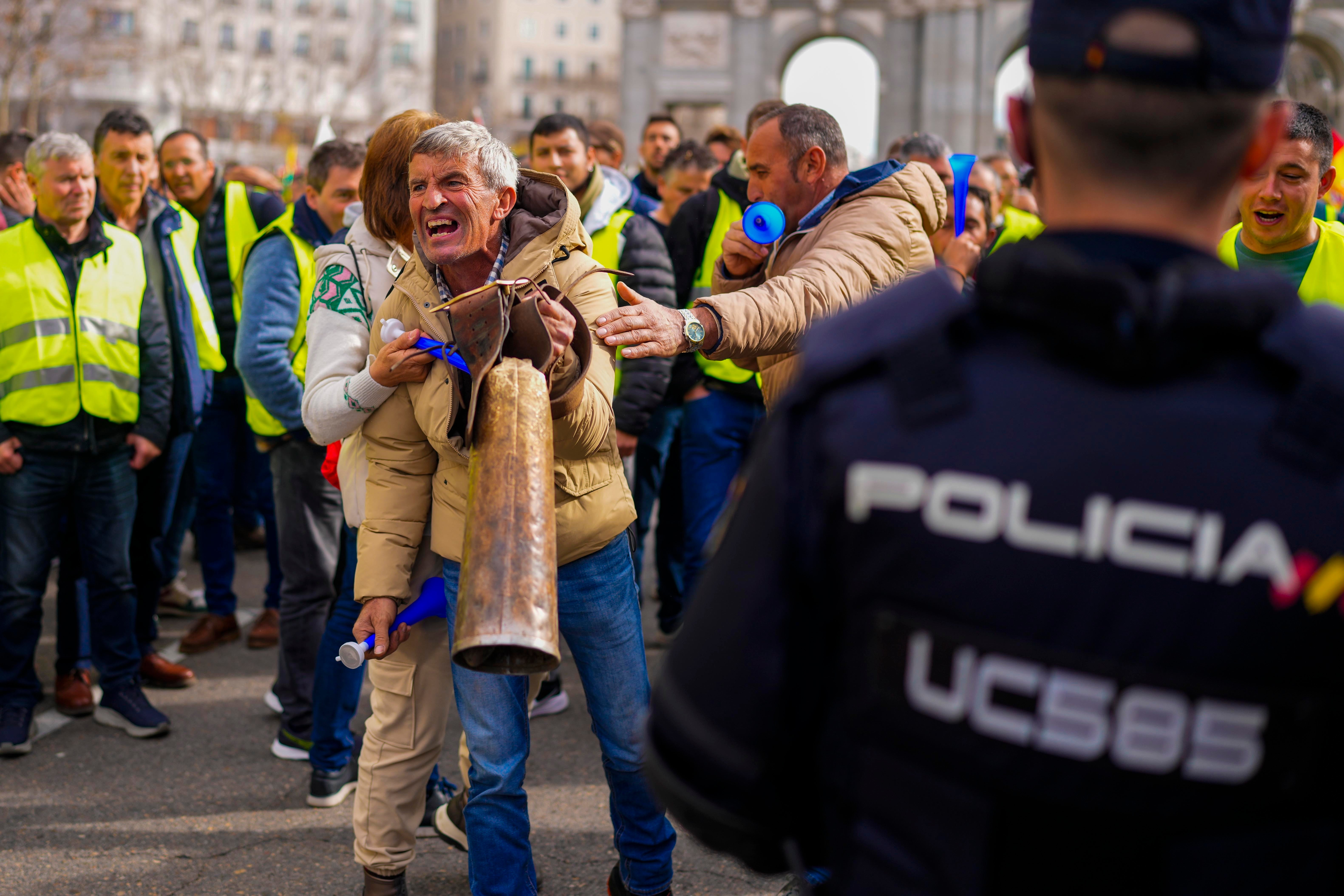 Spain Farmers Protest