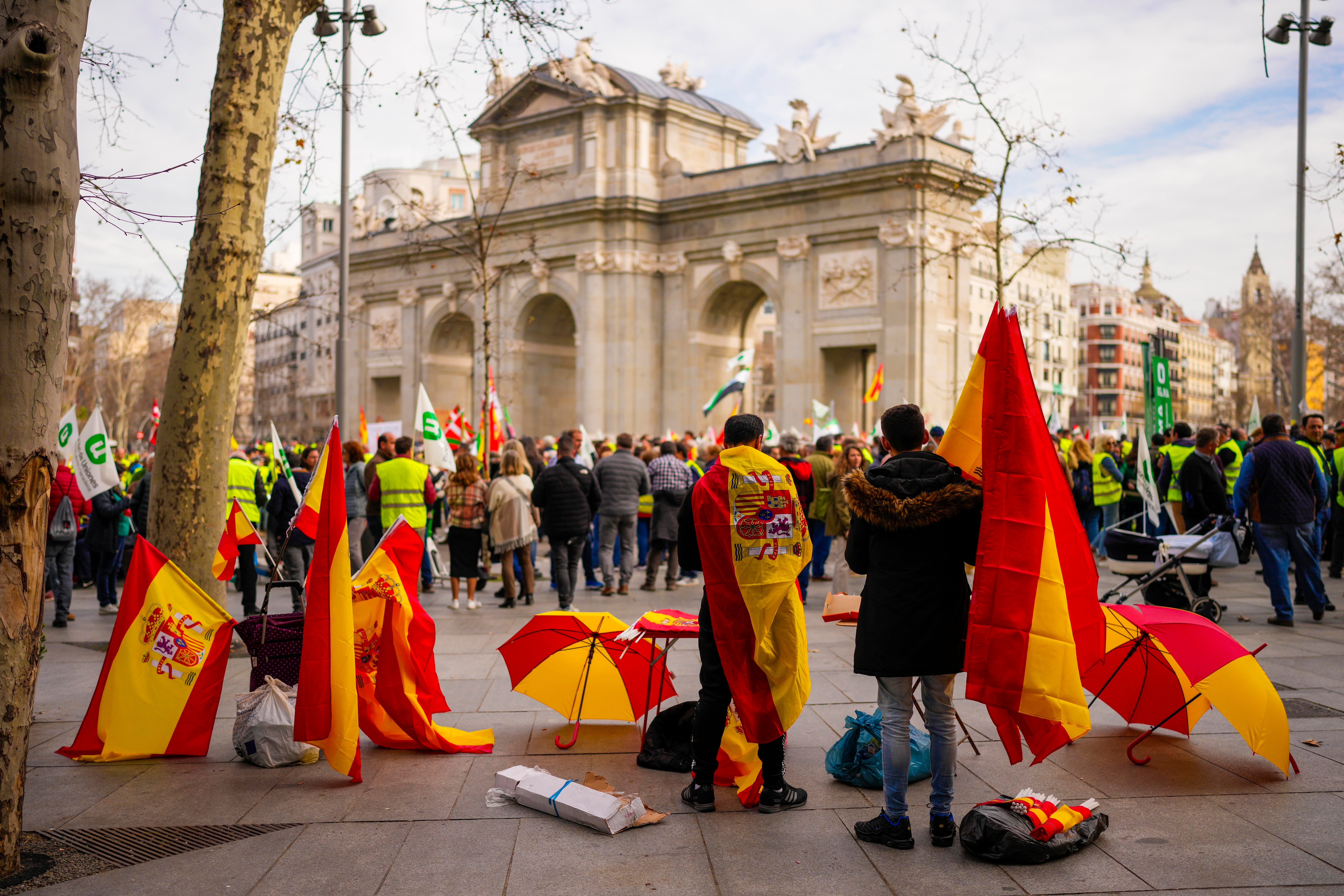 Spain Farmers Protest