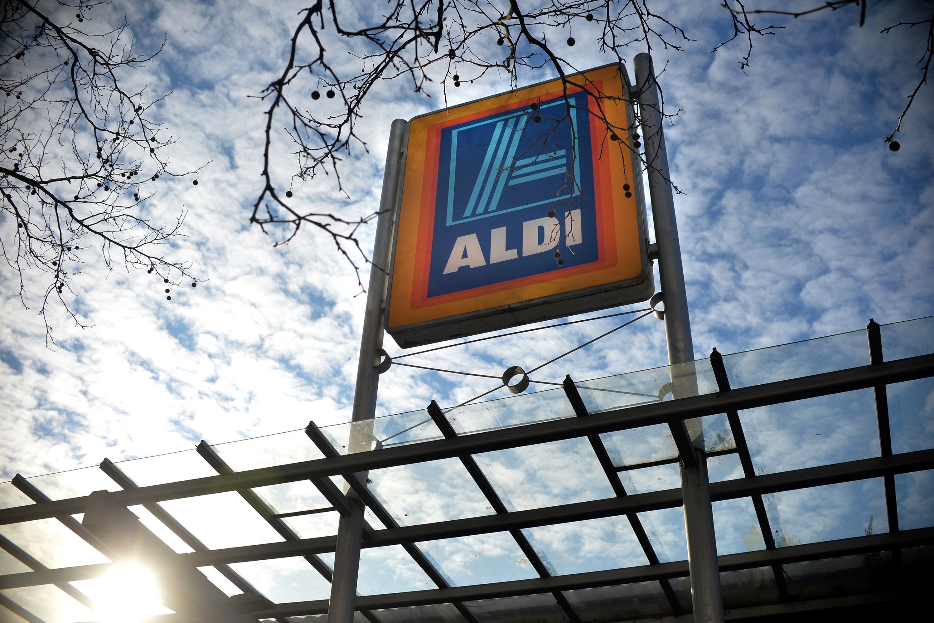 Supermarket giant Aldi came second in the survey