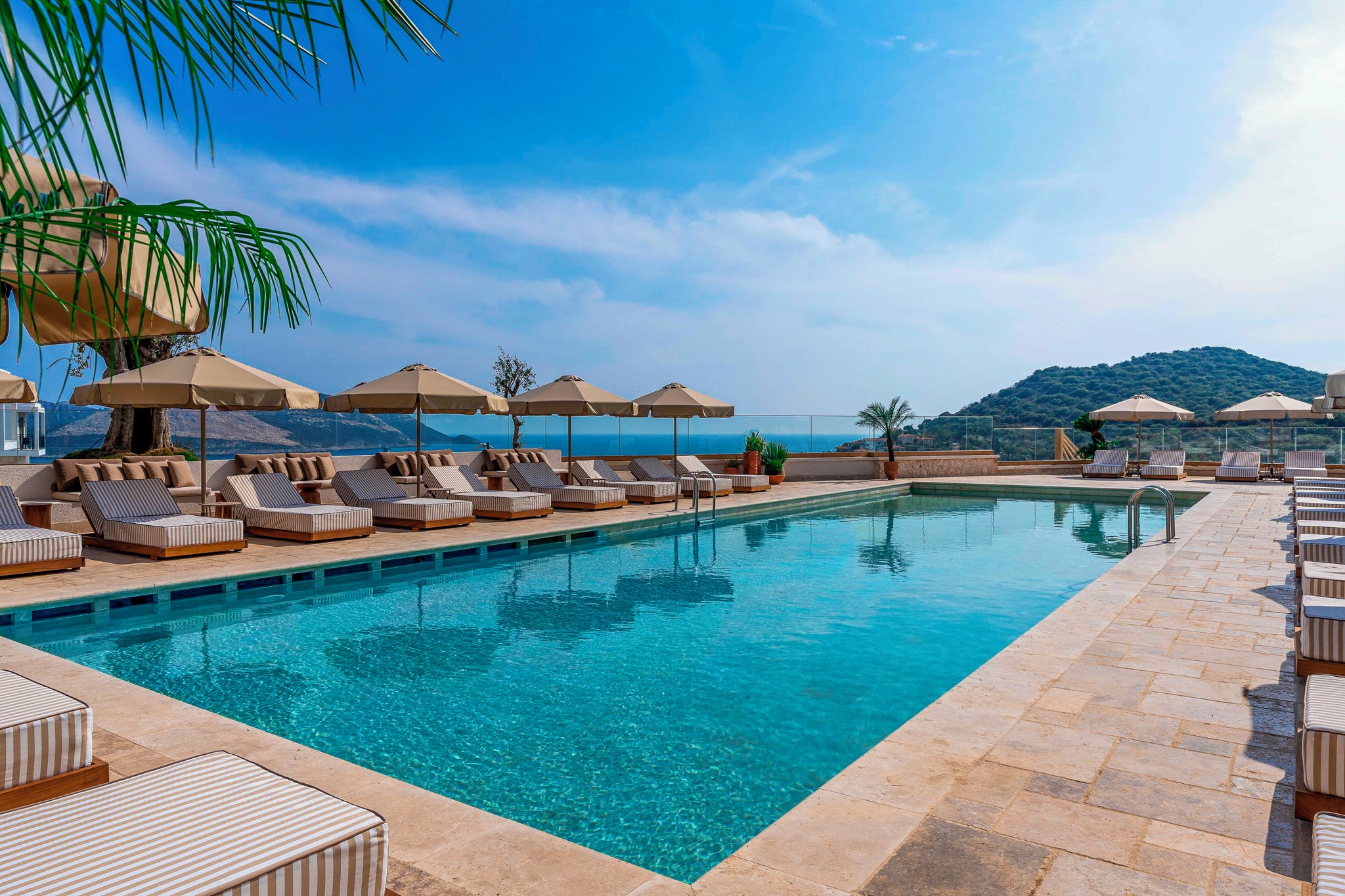 Enjoy lounging by the stylish freshwater pool at Dalaman’s Radisson Blu Hotel Kas