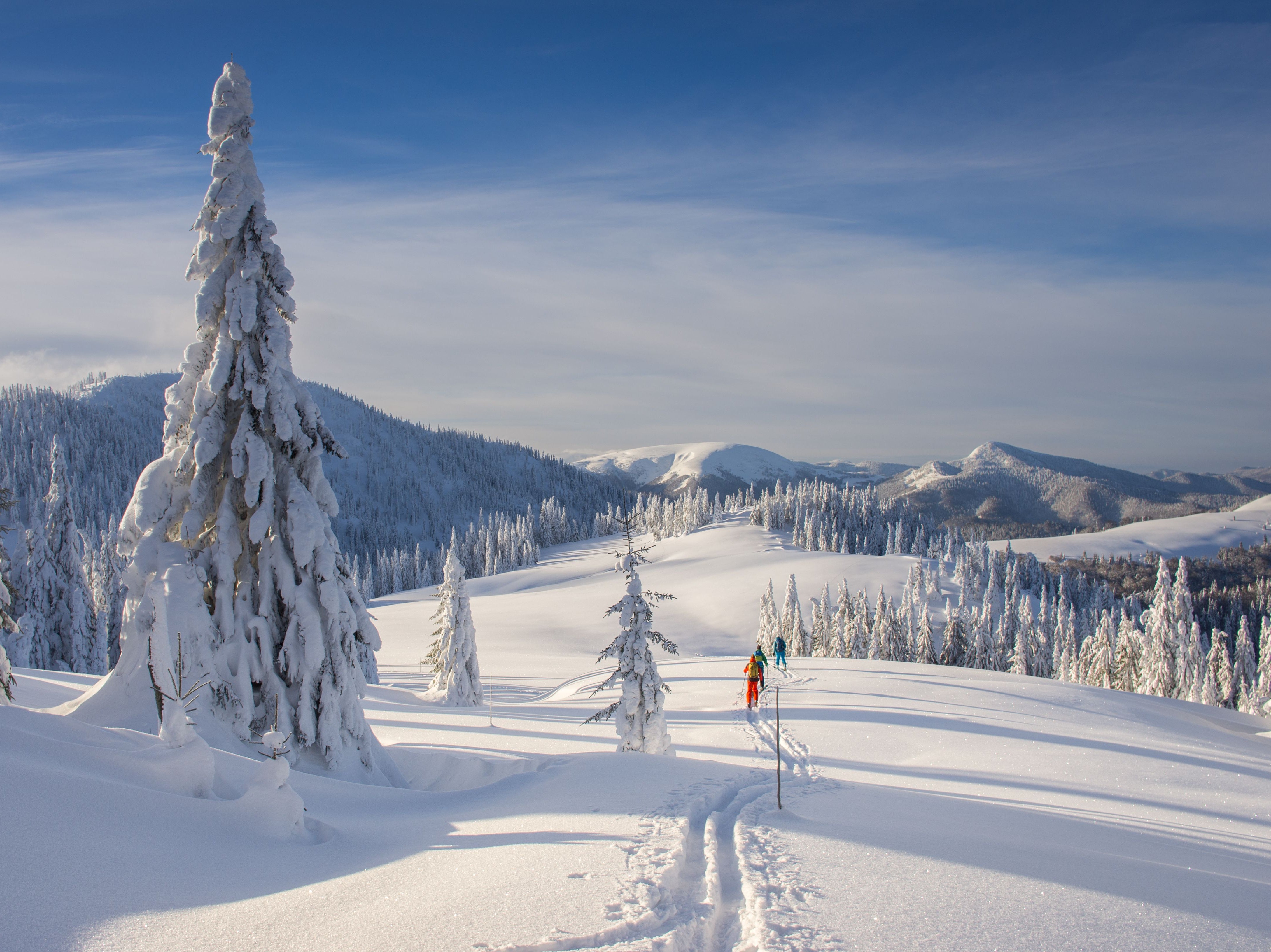 Accessible off-piste skiing at Jasná, Slovakia