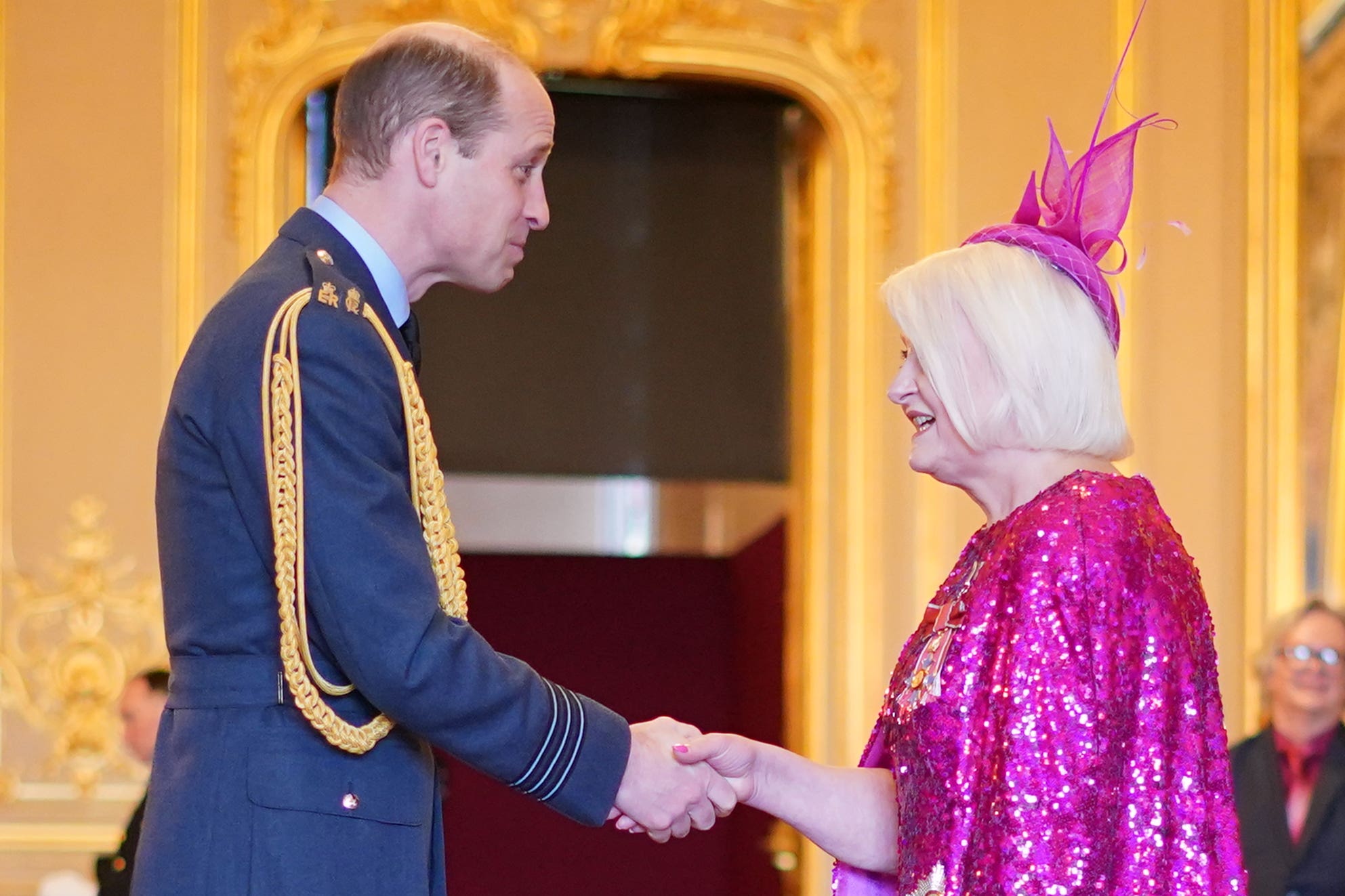 Dame Siobhain McDonagh was recognised for parliamentary and political service (Yui Mok/PA)