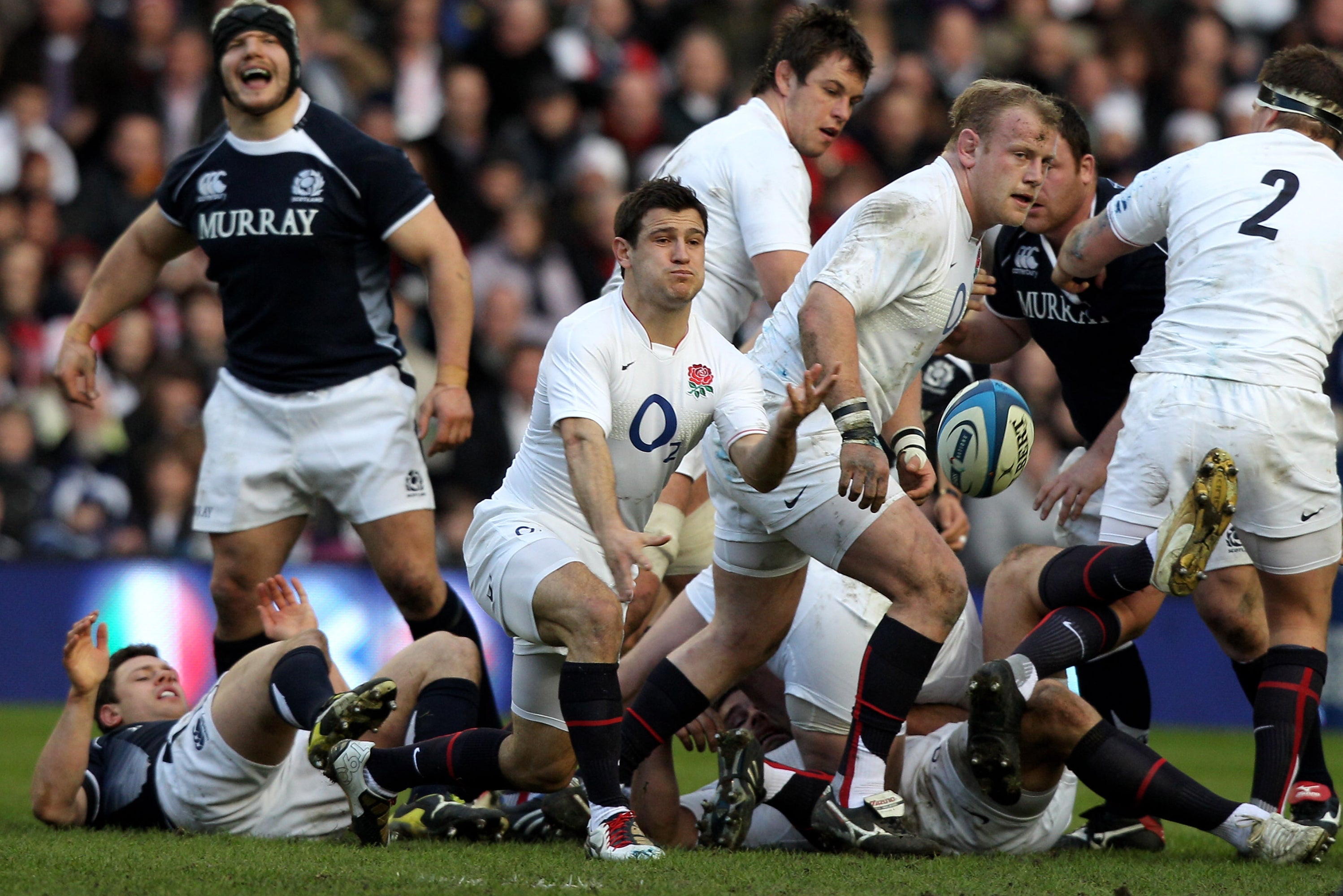 The Harlequins half-back faced Scotland at Murrayfield for the first time in 2010