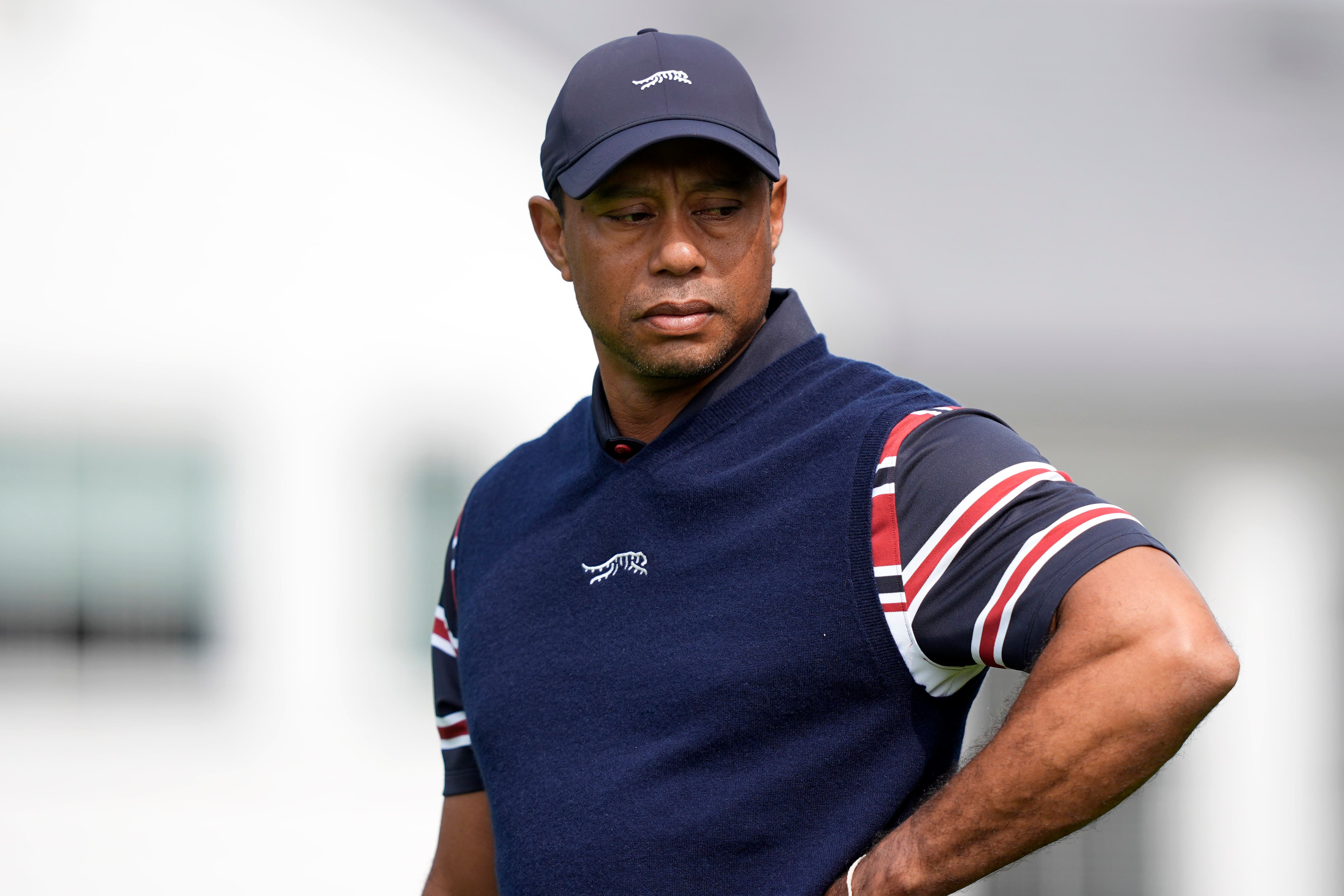 Tiger Woods’s son Charlie will attempt to qualify for his first PGA Tour event, officials have revealed (Ryan Sun/AP)