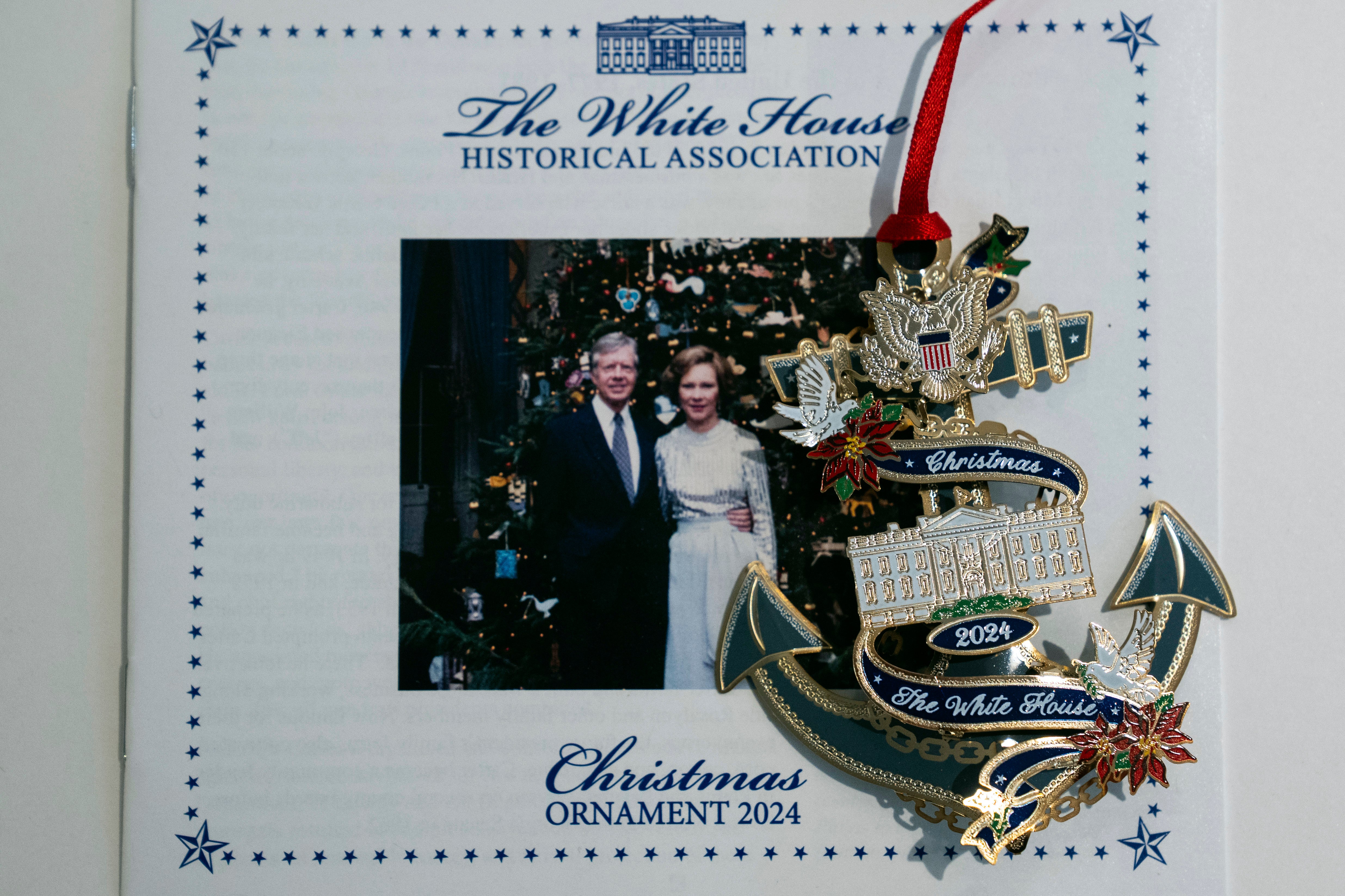 Jimmy Carter White House Ornament