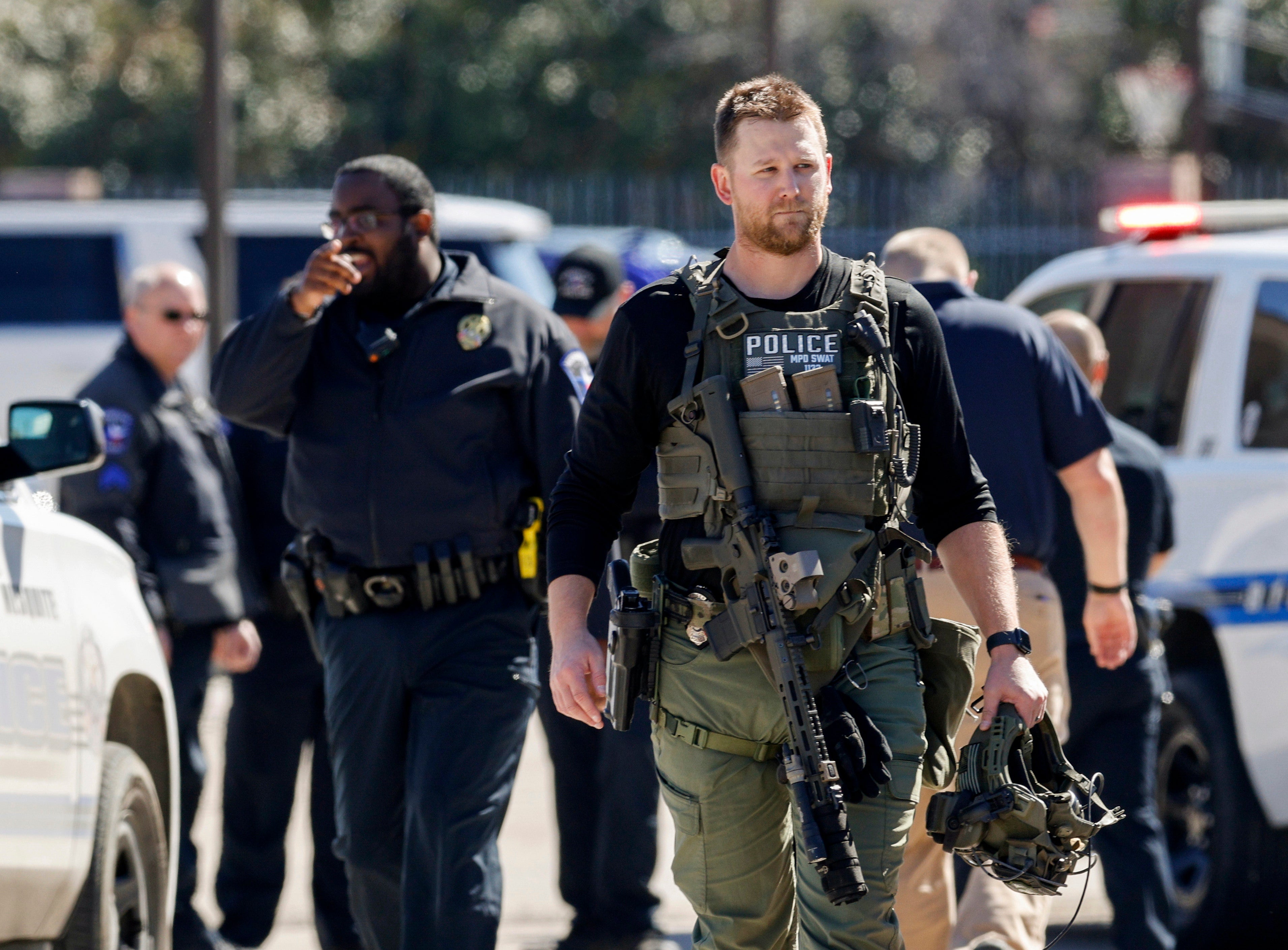 APTOPIX School Shooting Student Wounded Texas