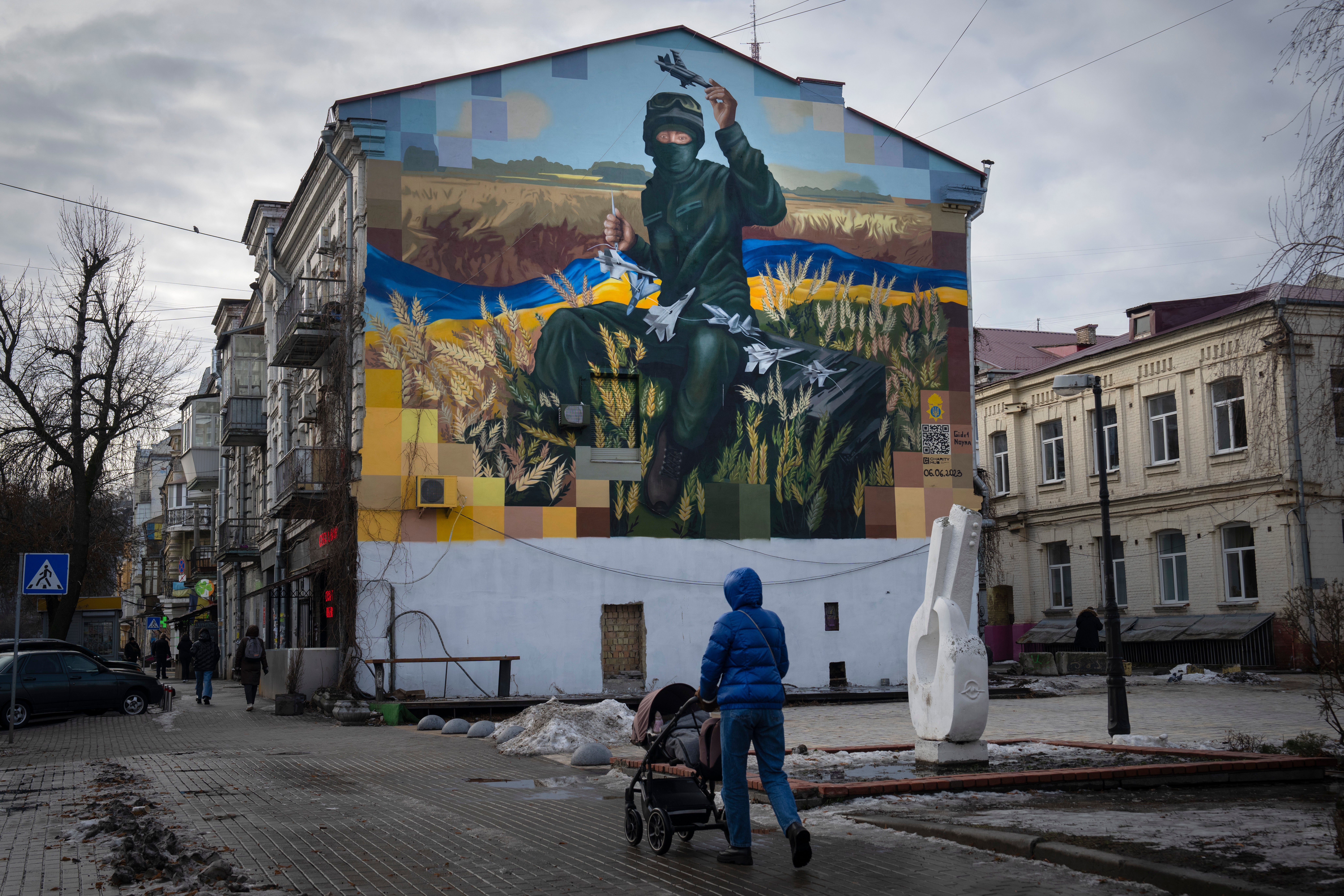 Russia Ukraine War Murals Photo Gallery