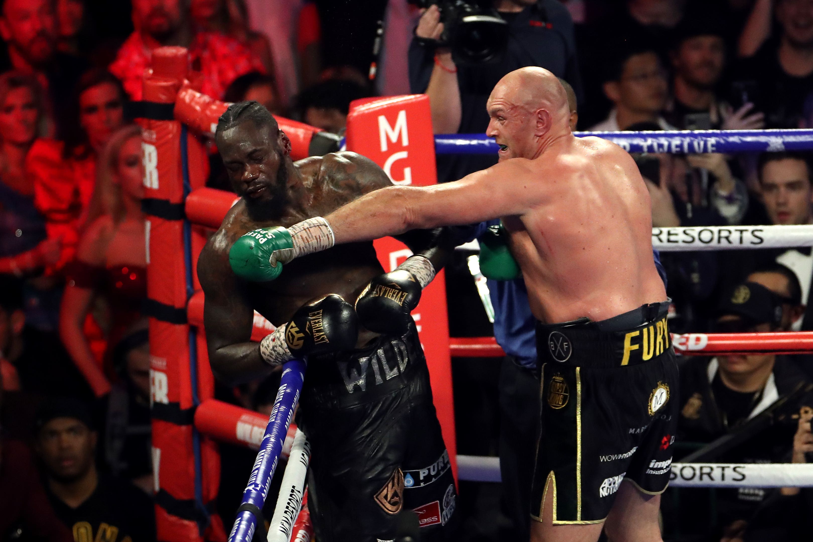 Tyson Fury beat Deontay Wilder on this day in 2020 (Bradley Collyer/PA)