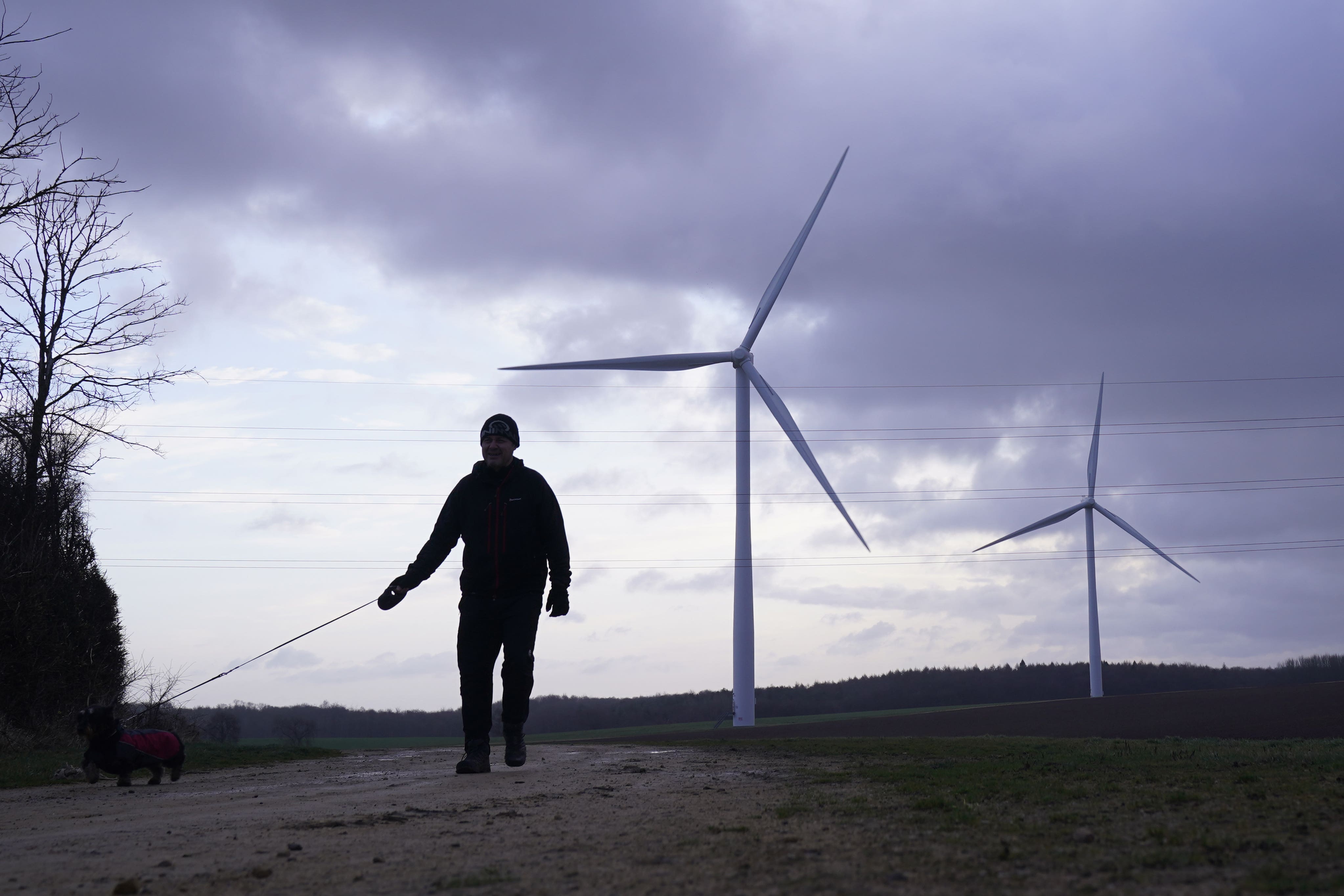 ScottishPower said last year’s storms hit production from onshore wind farms, but offshore production held up well (Danny Lawson/PA)