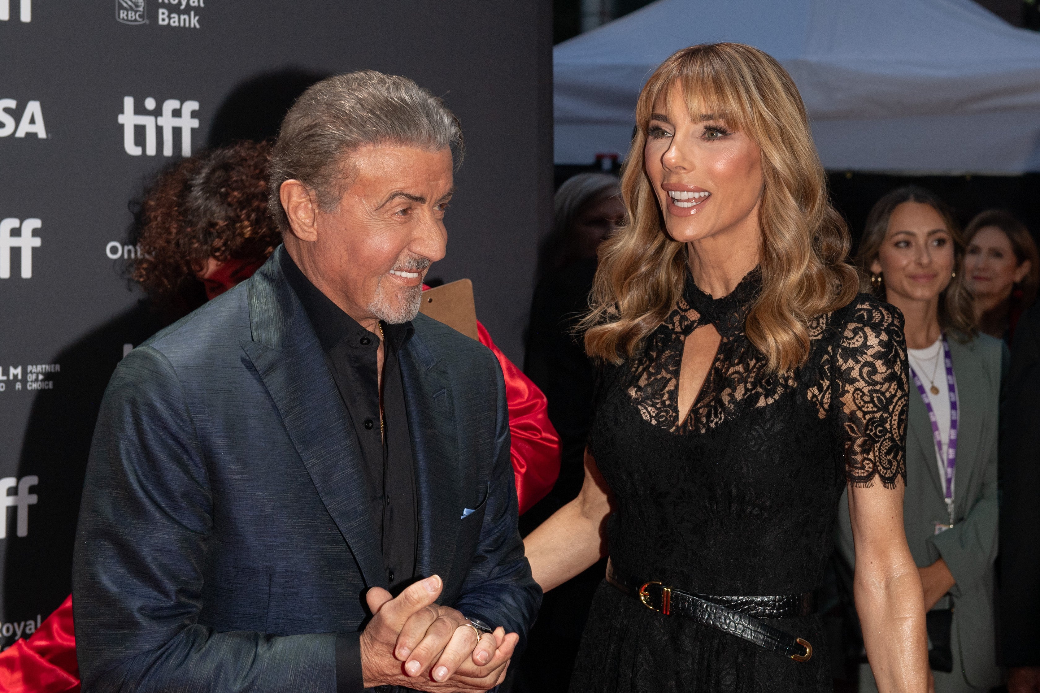 Sylvester Stallone and Jennifer Flavin