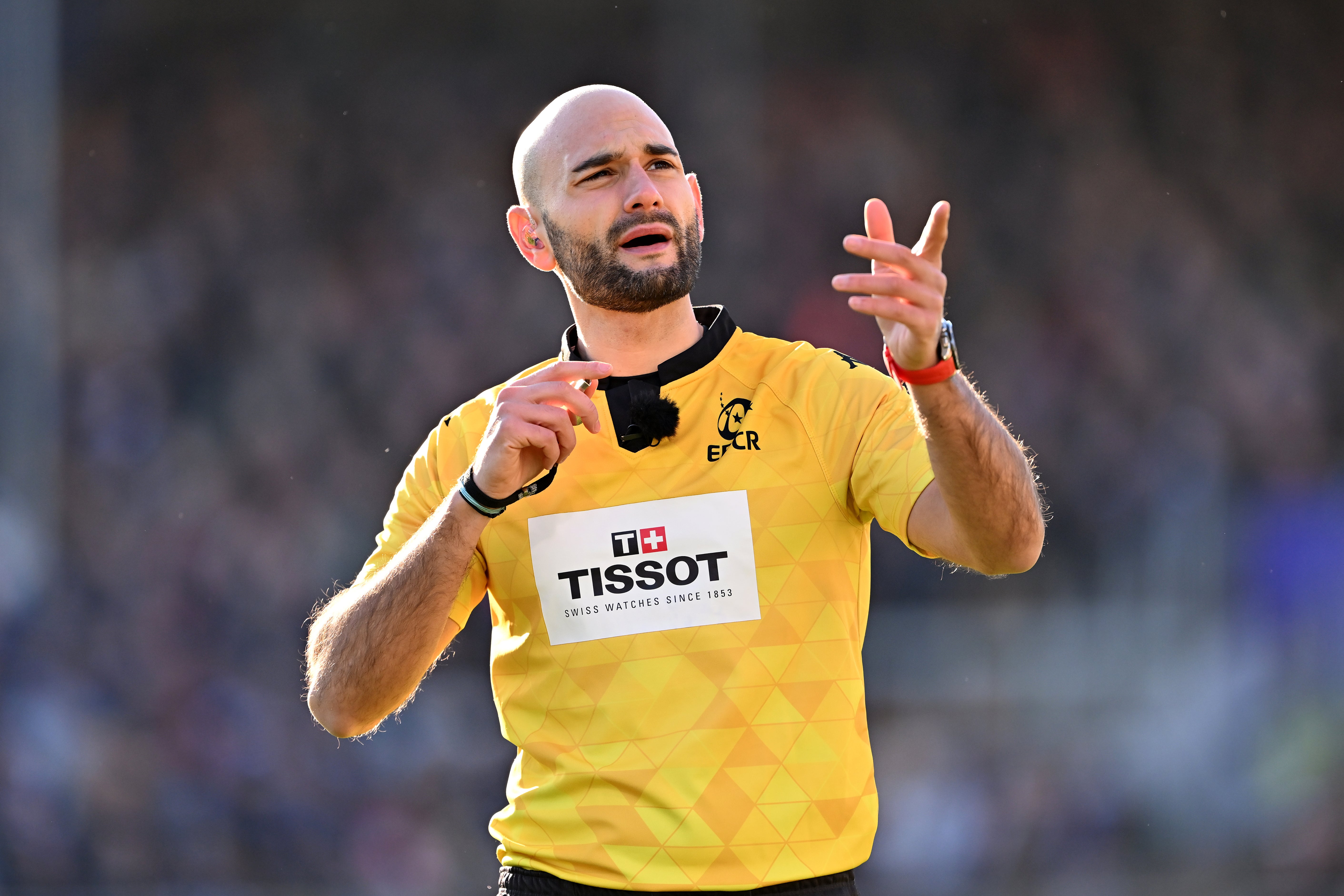 Andrea Piardi became the first Italian to take charge of a men’s Six Nations fixture last year