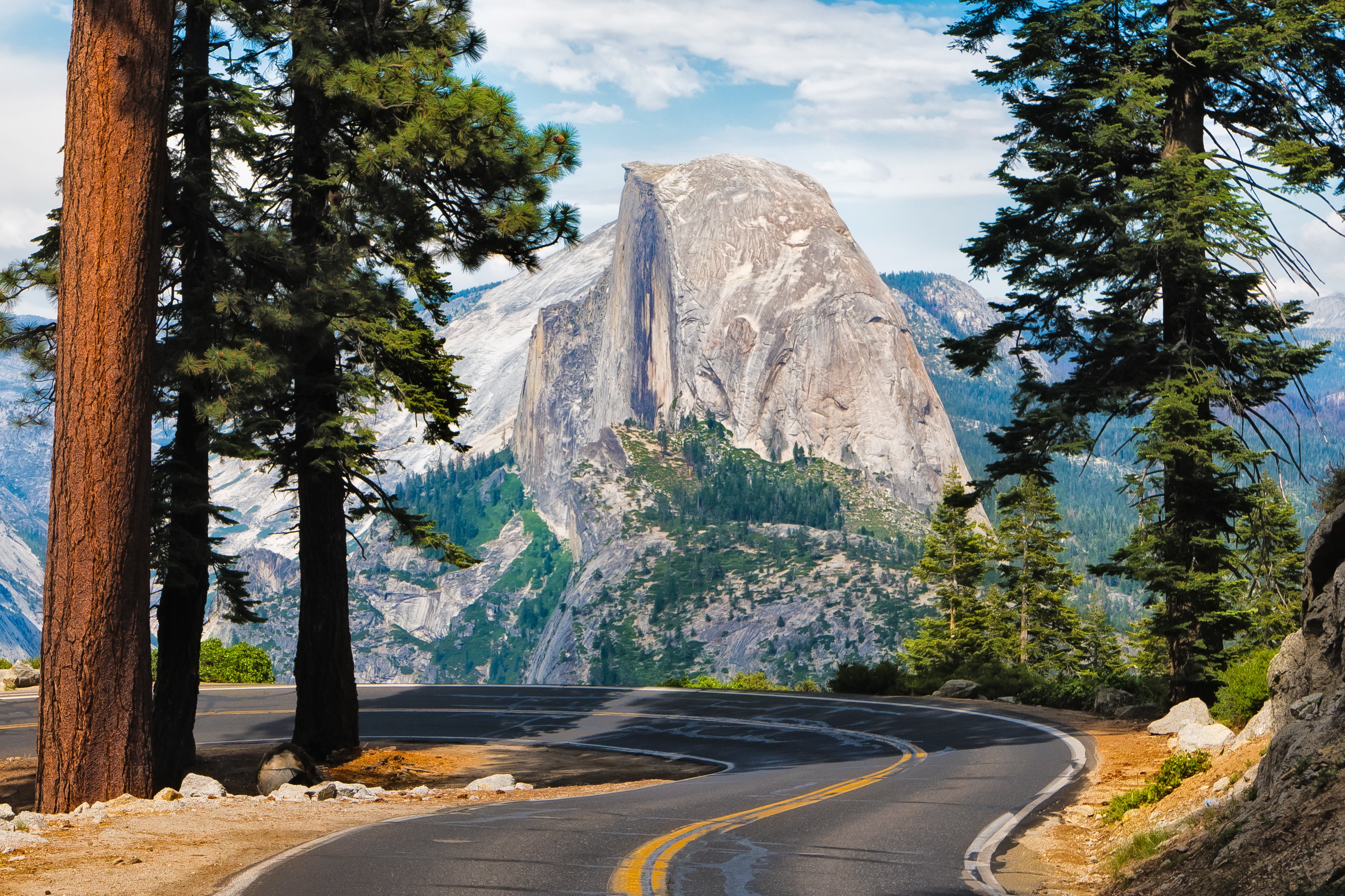 Glacier Point in Yosemite National Park