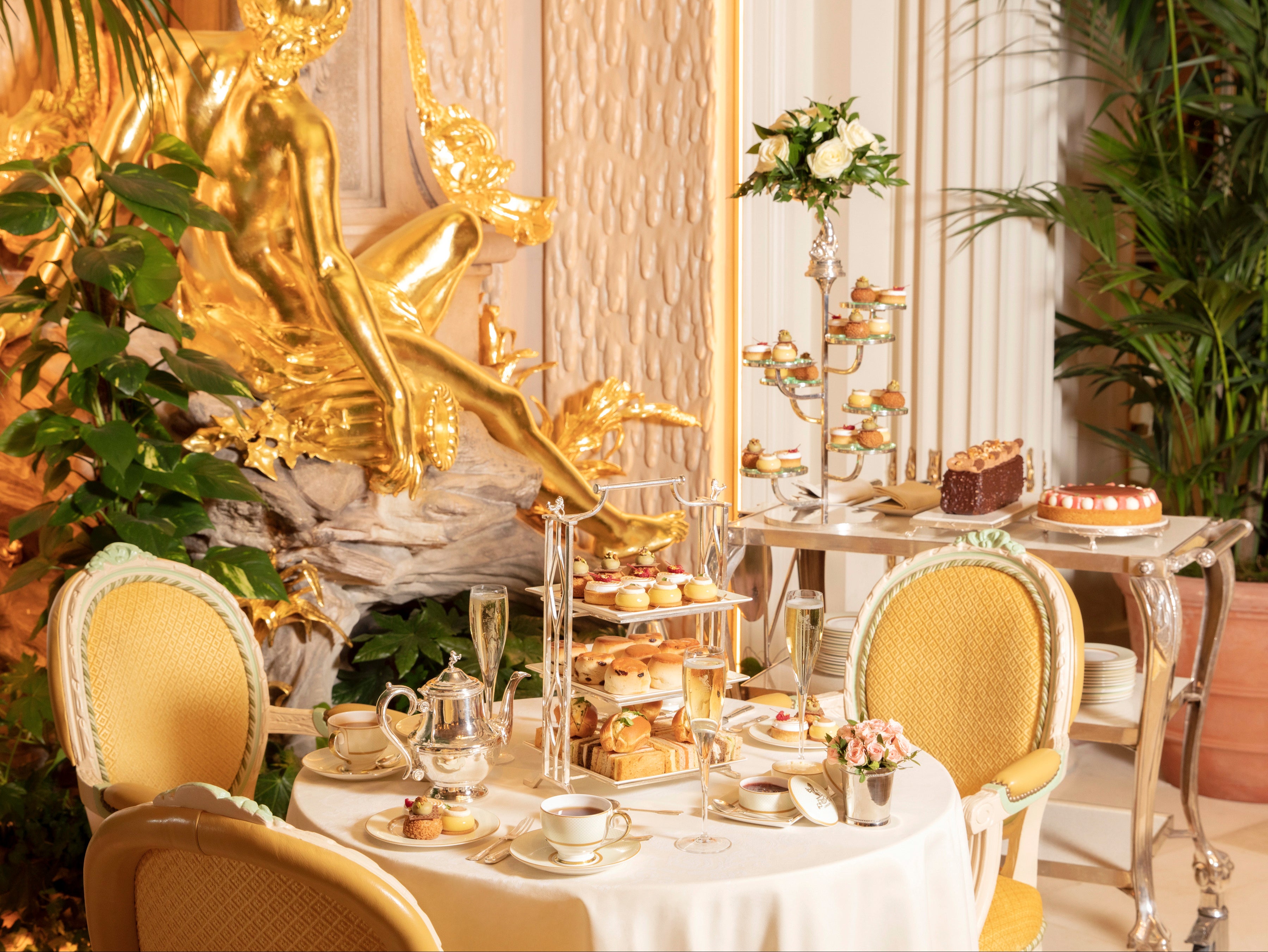 The Ritz, arguably London’s best-known afternoon tea destination