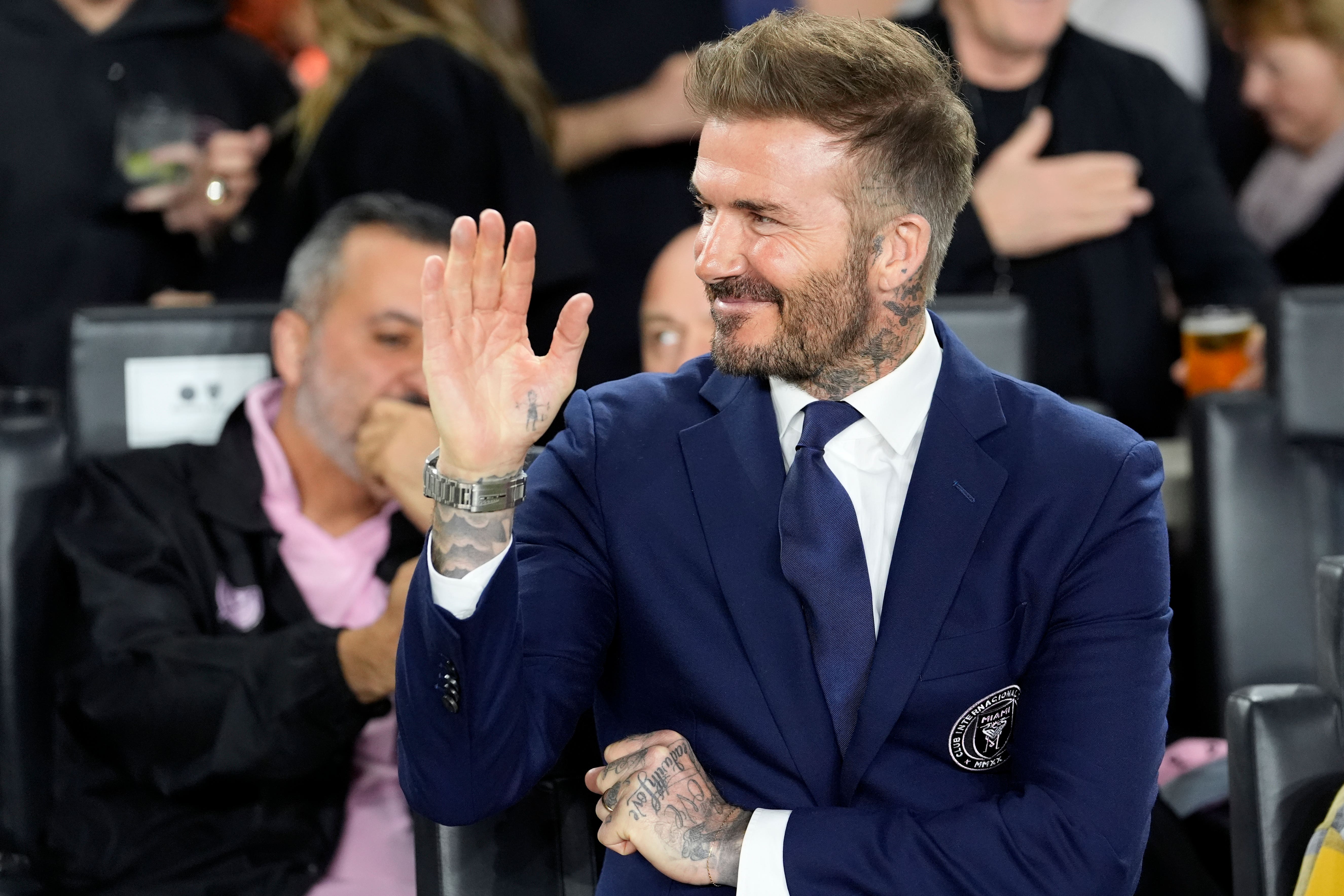 Inter Miami co-owner David Beckham as lofty ambitions (Lynne Sladky/AP)