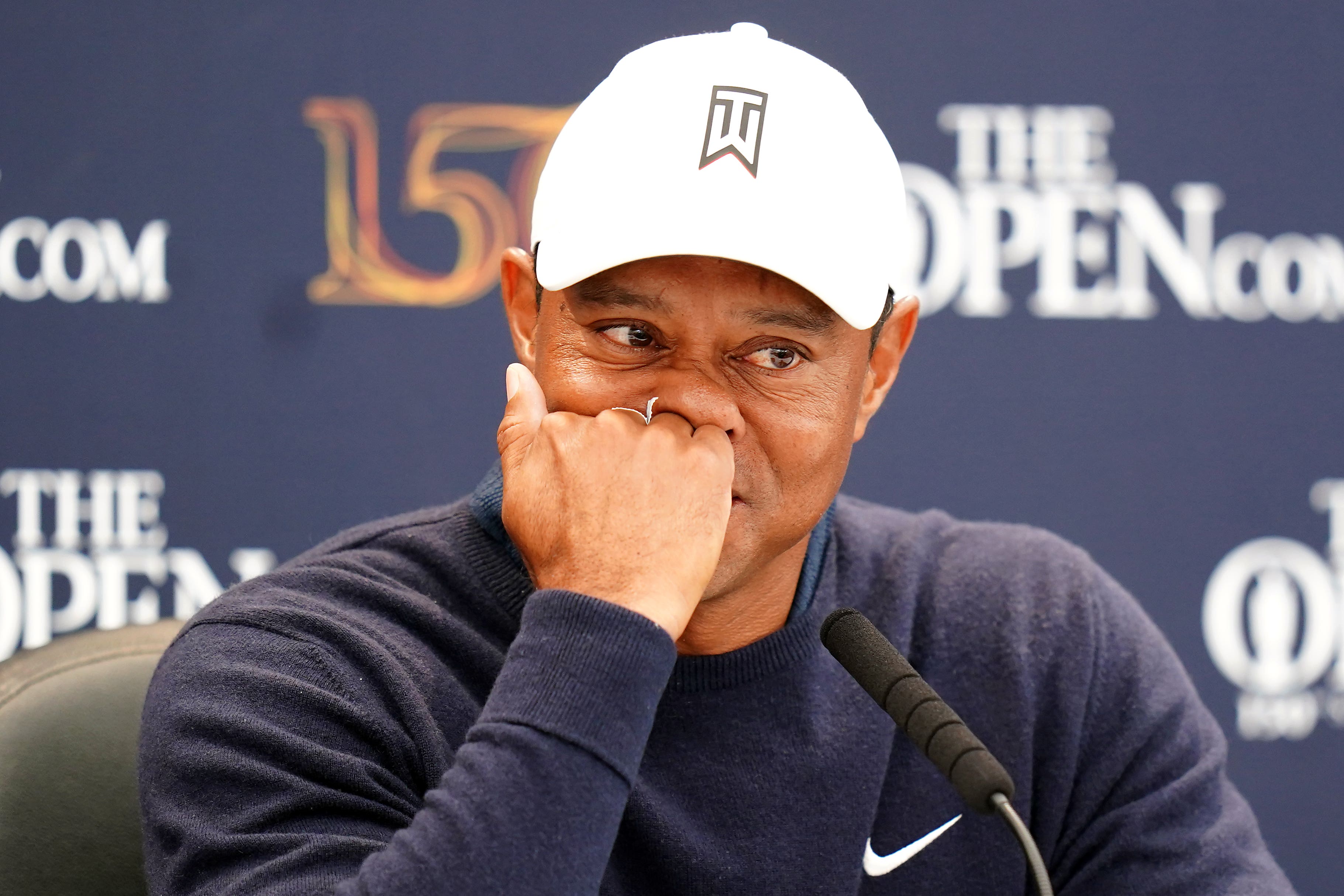 Tiger Woods returned to golf after a life-threatening car crash (Jane Barlow/PA)