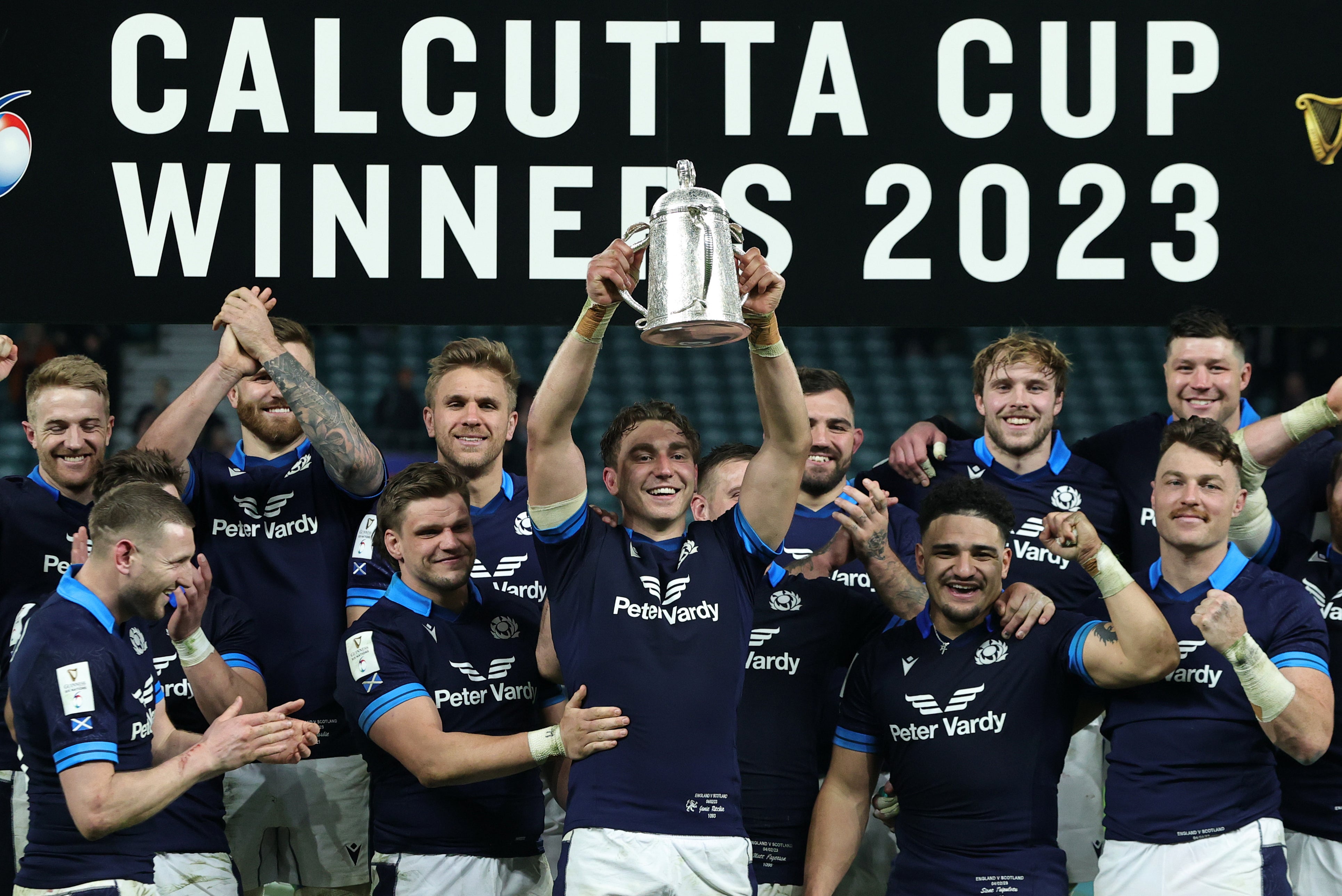 Scotland beat England 29-23 at Twickenham last year