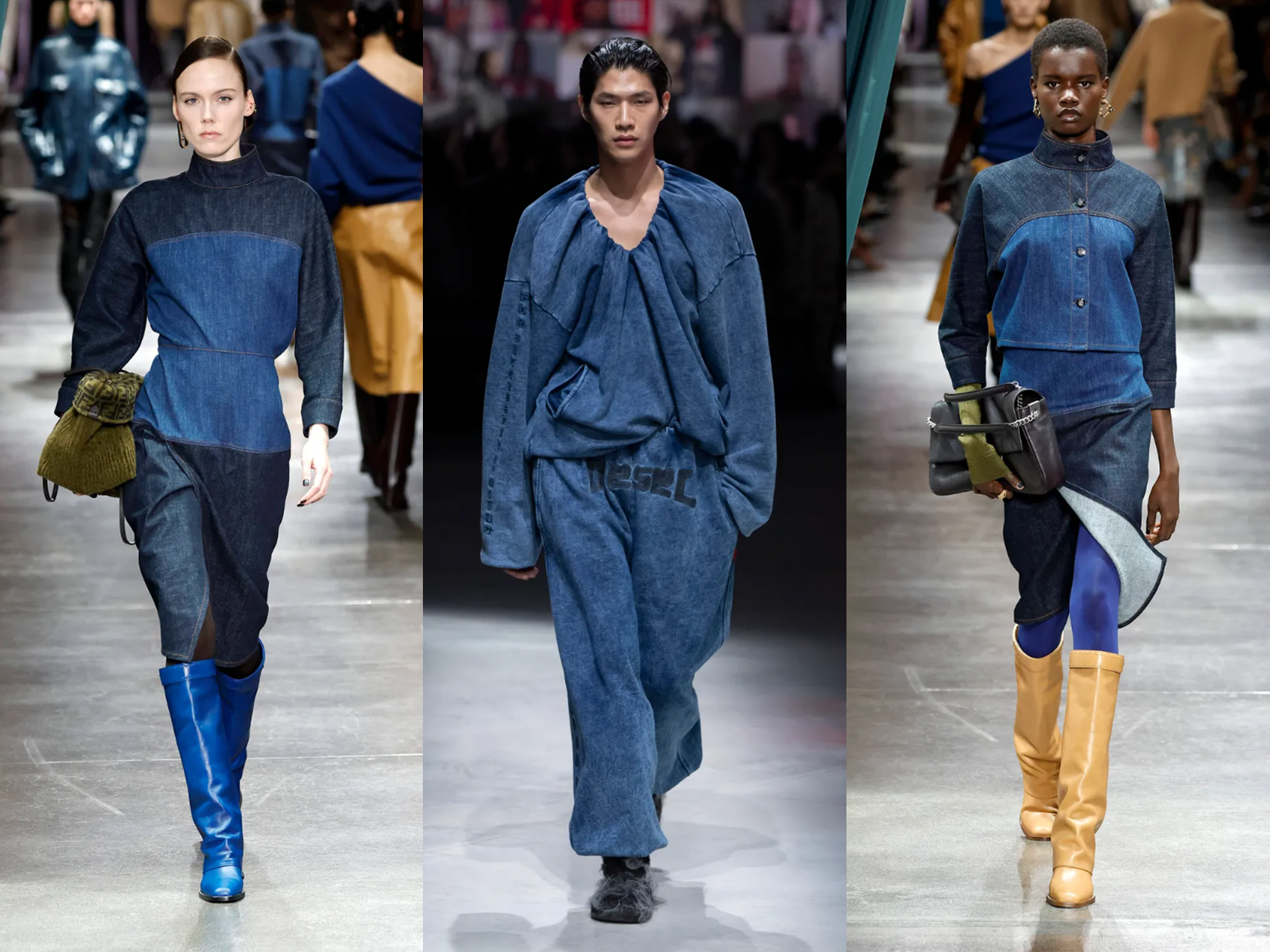 Fendi, Diesel, Fendi A/W 24 shows