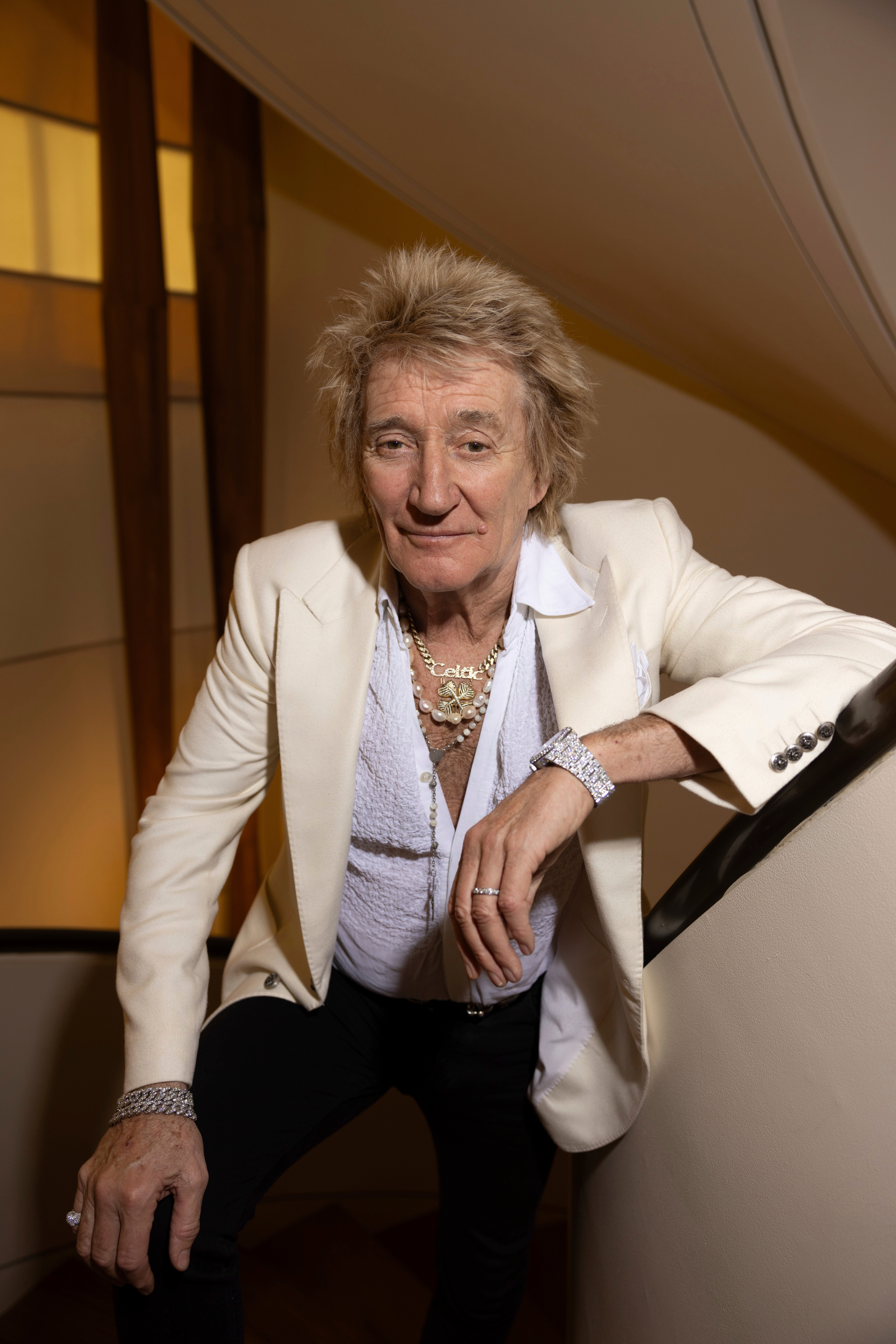Rod Stewart Portrait Session