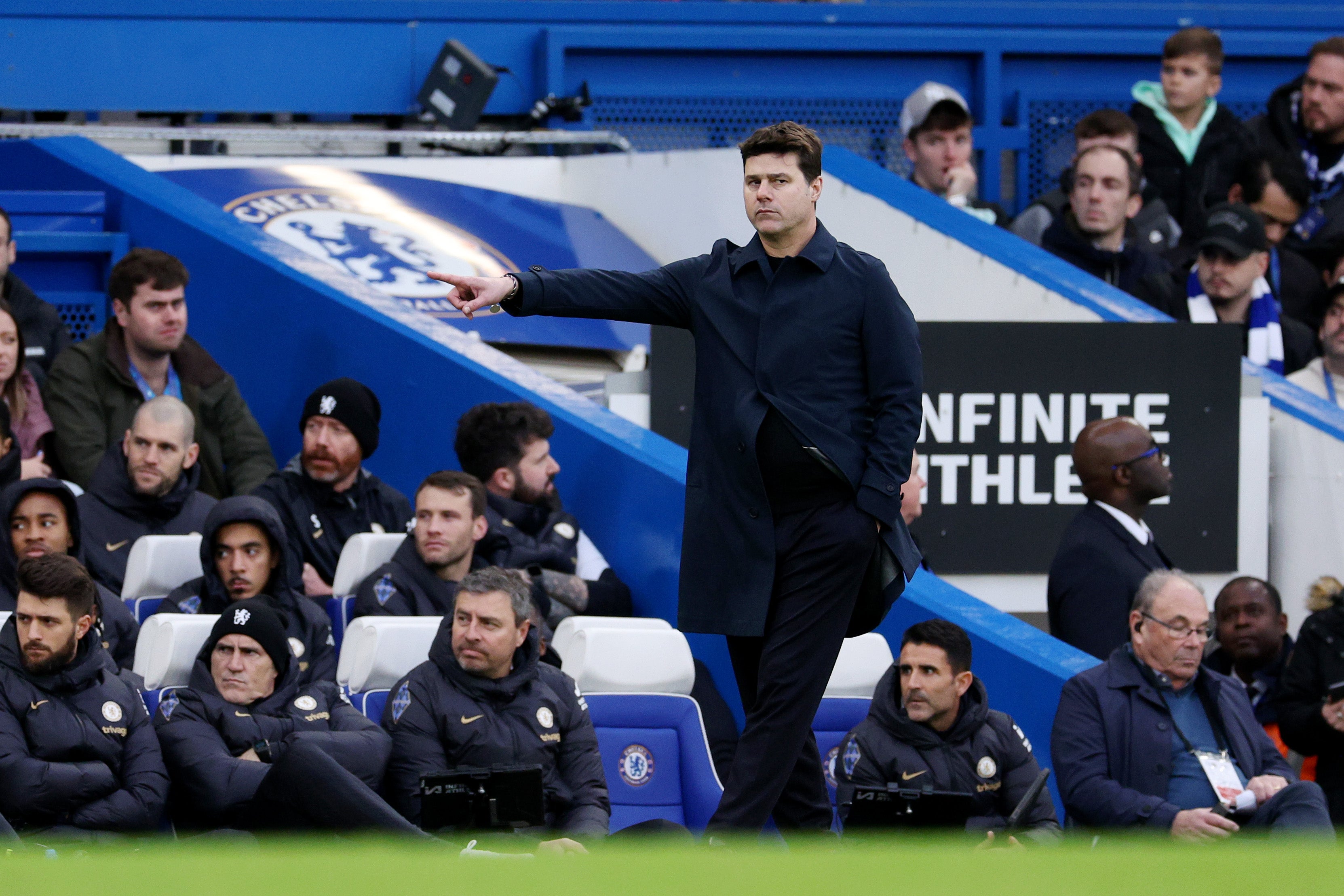 Chelsea are charging £5,000 to fans for a single match ticket behind the dugout