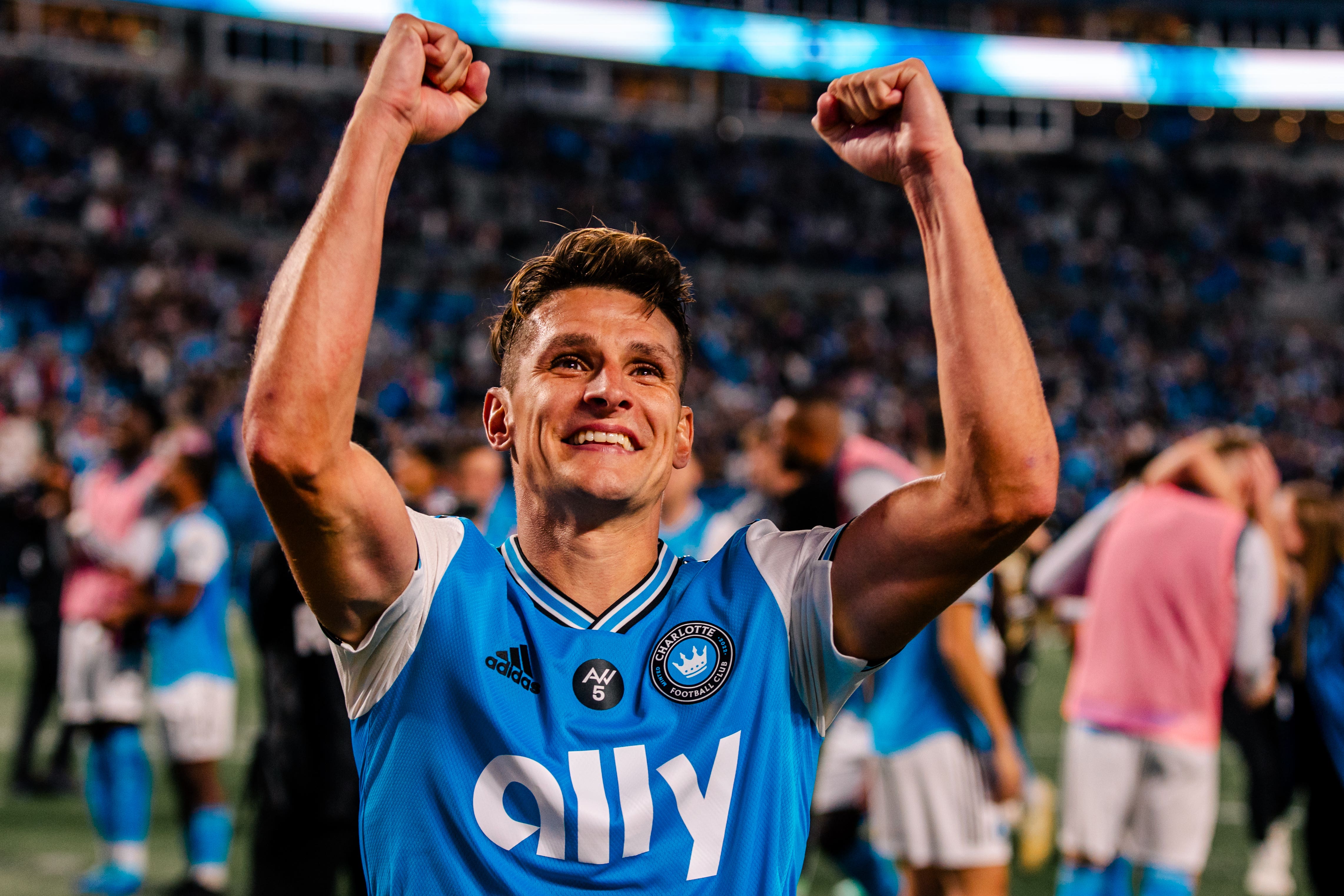 Ashley Westwood is loving life at Charlotte FC (Charlotte FC/Handout)