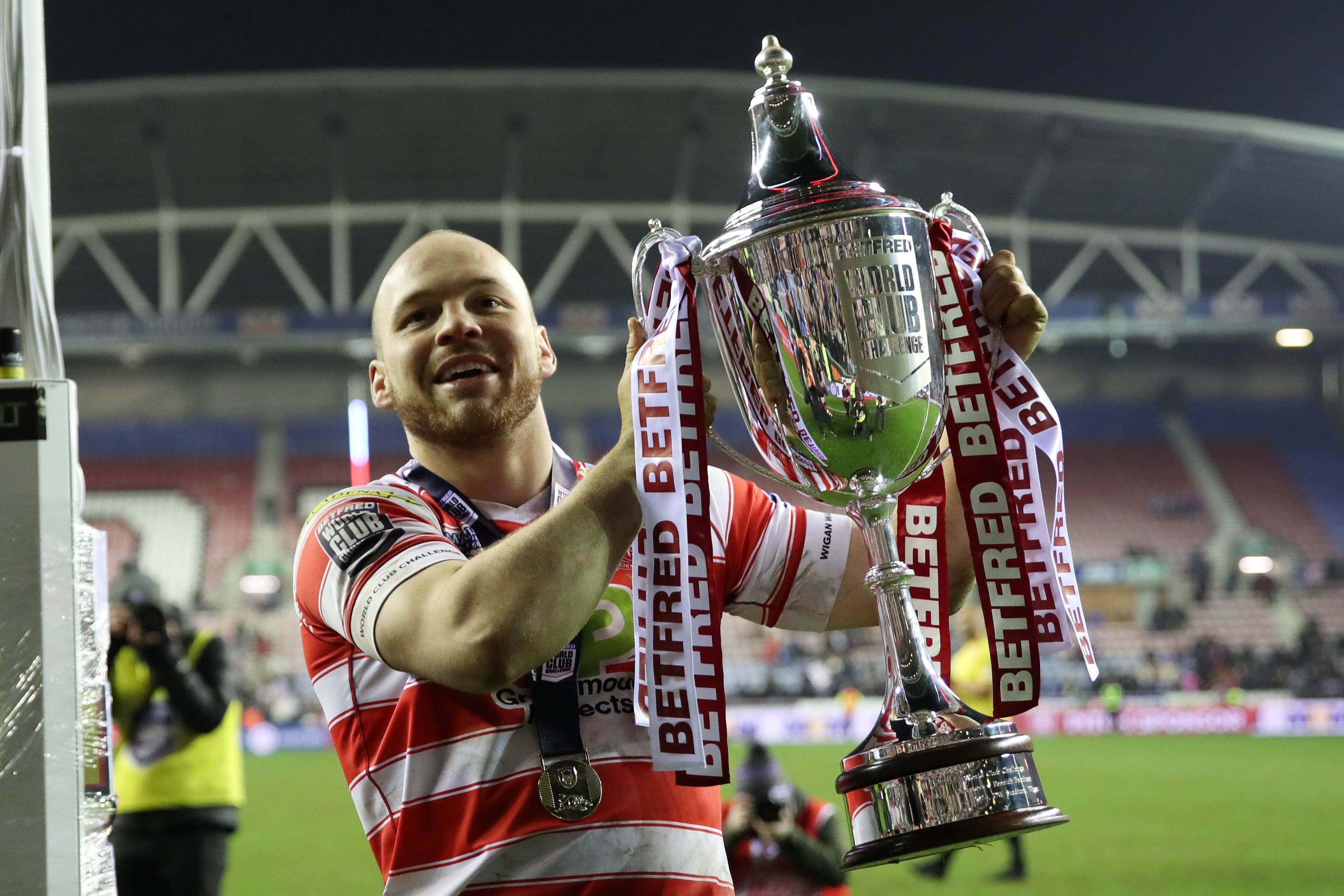 Wigan’s won the World Club Challenge on Saturday night (Jess Hornby/PA)