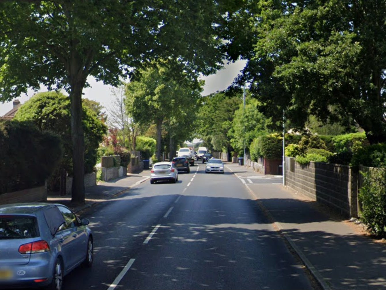 Hundreds of teenagers descended on Poulters Lane on Friday night