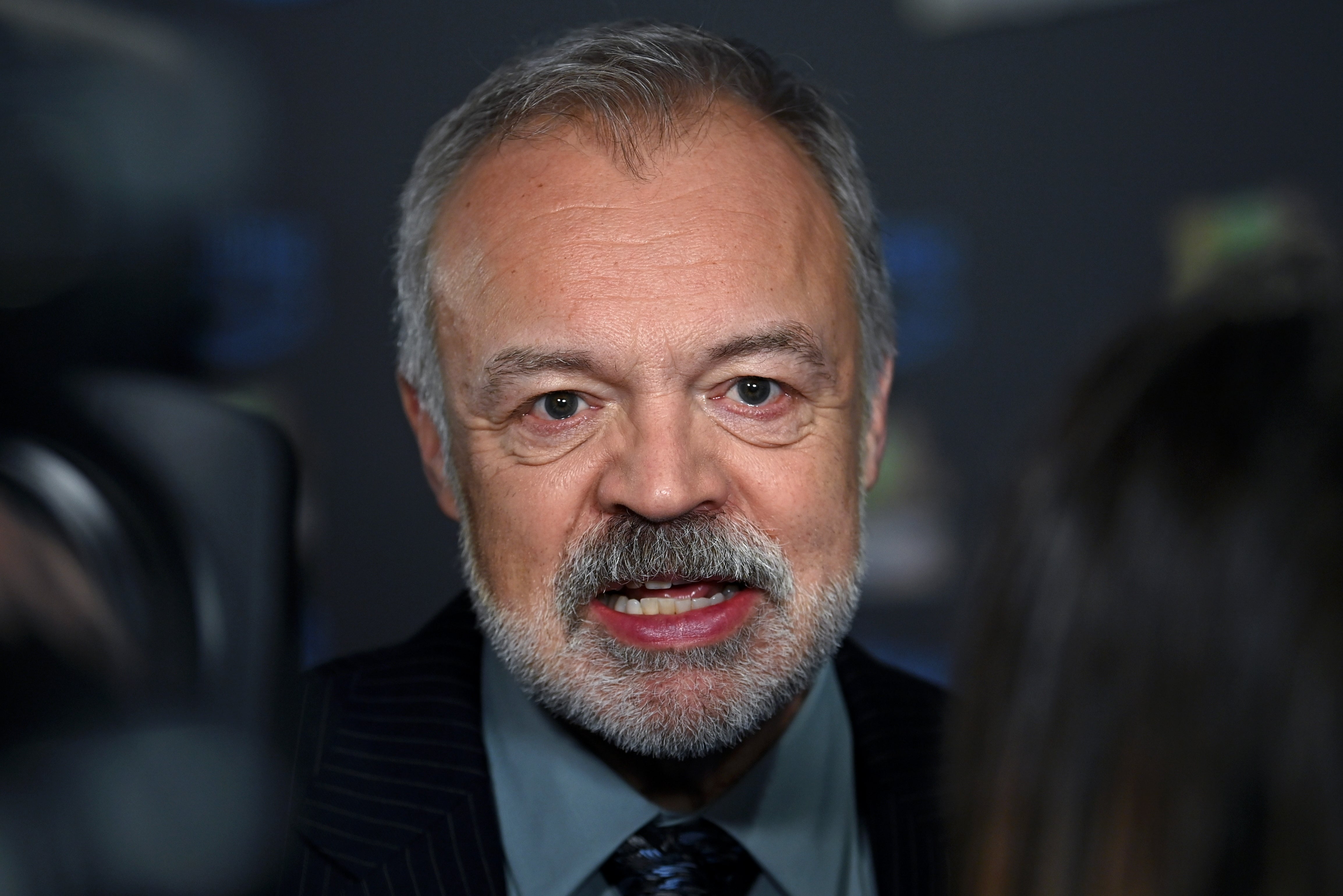 Graham Norton photographed in January 2024