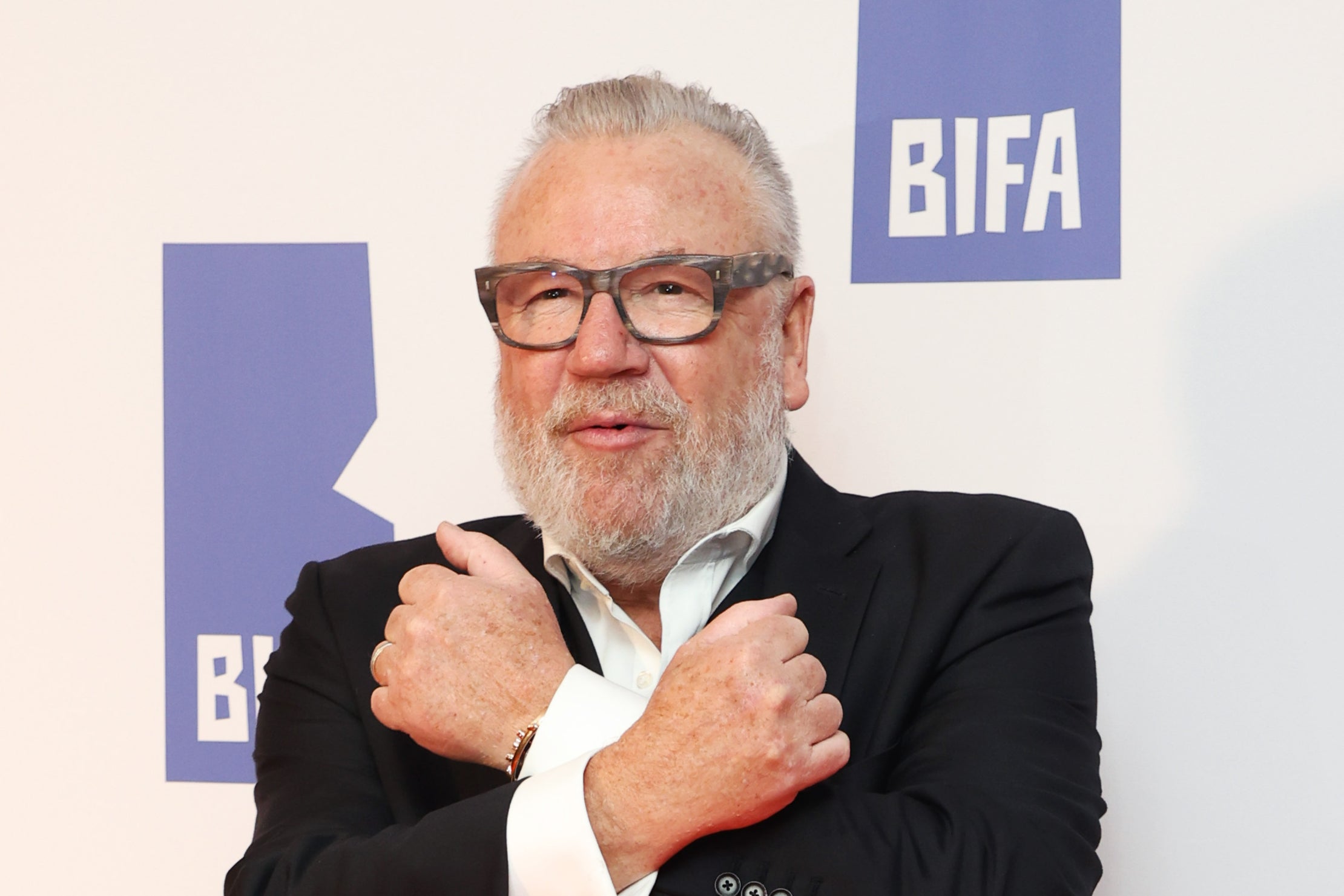 Ray Winstone pictured in December 2023