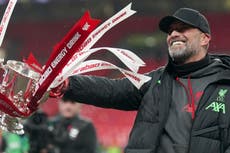 Jurgen Klopp savours ‘most special trophy’ after Liverpool win Carabao Cup