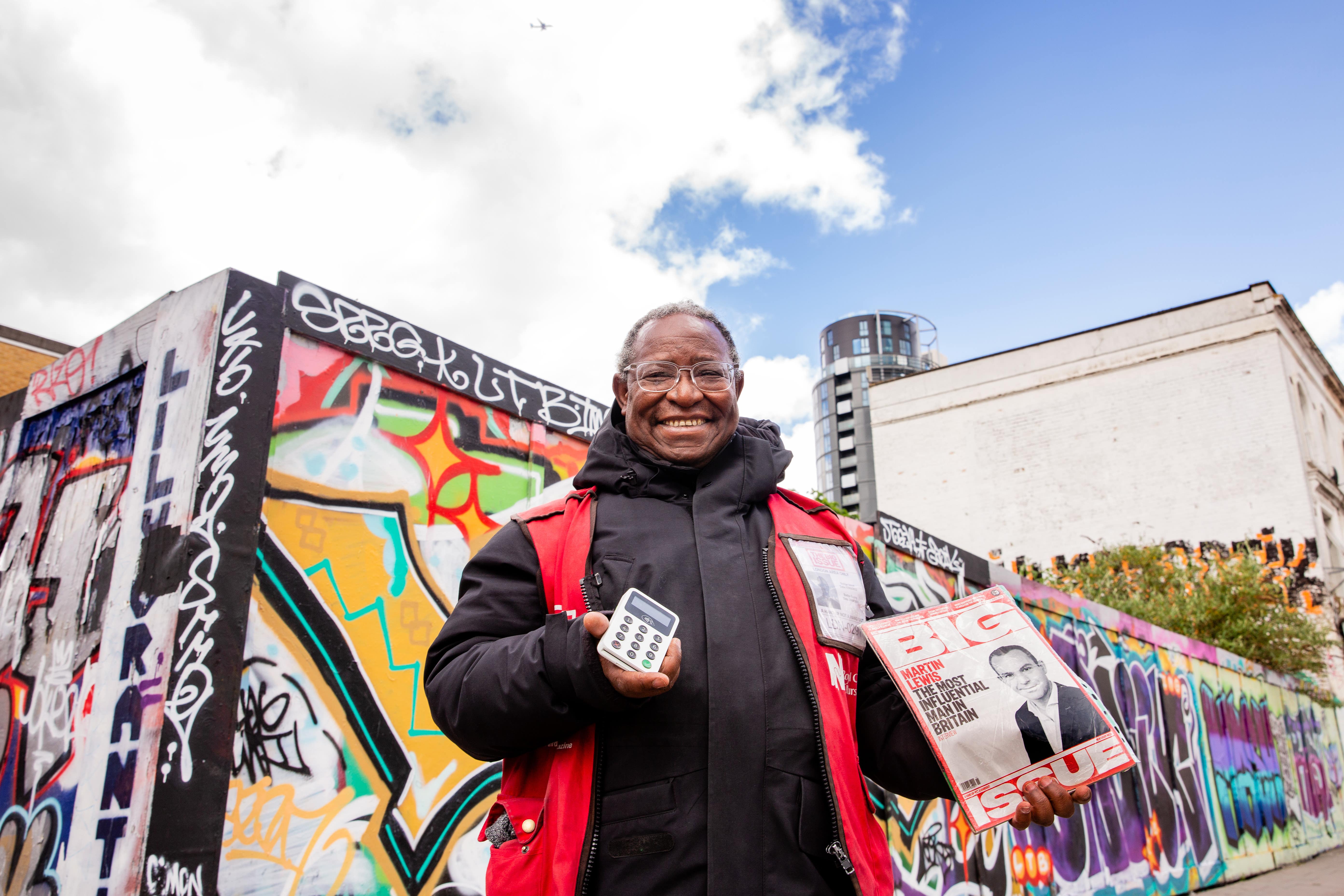 The number of people helped by the Big Issue Group in the last year has increased, figures show (Louise Haywood-Schiefer/Big Issue Group/PA)