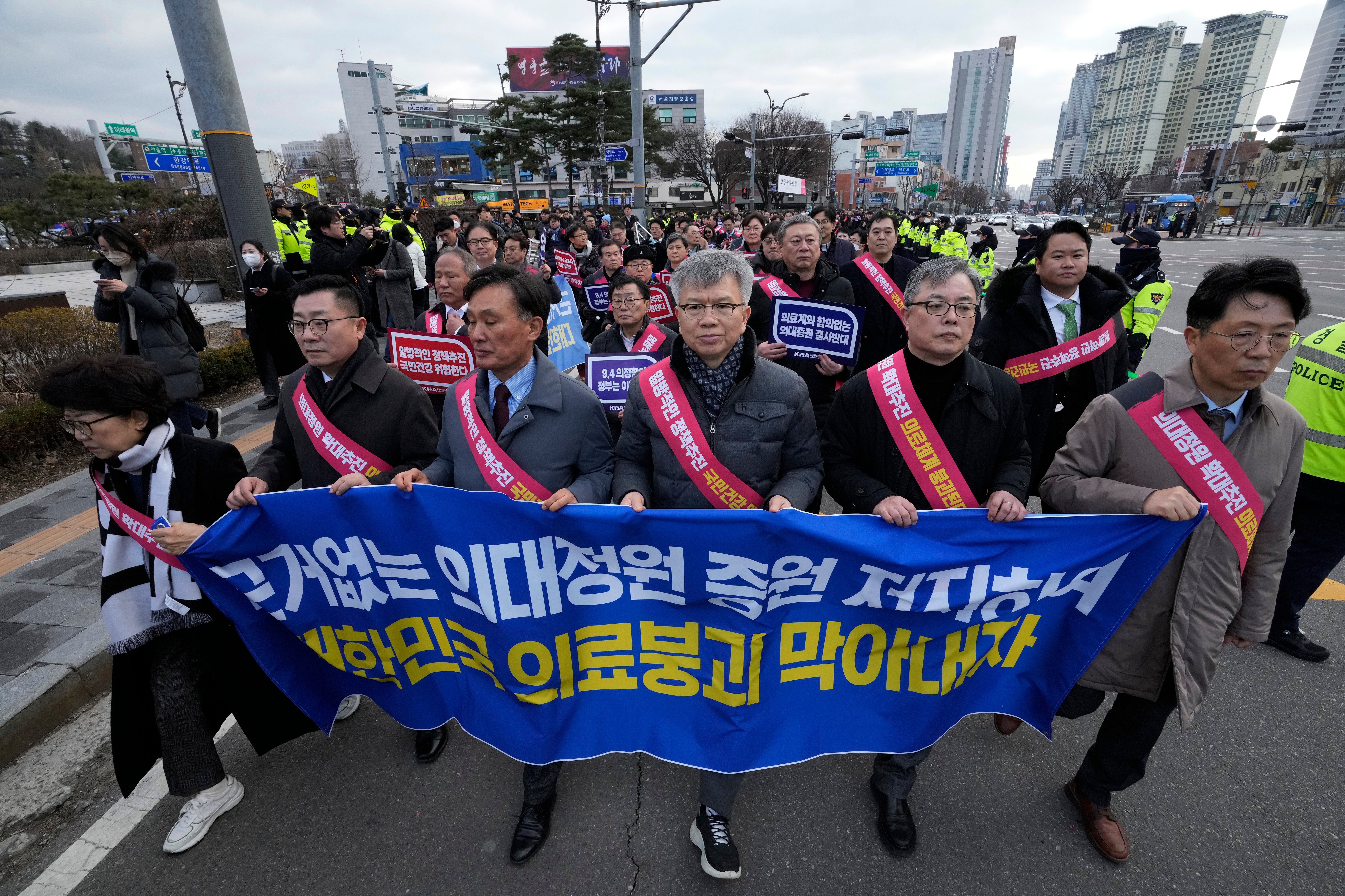 South Korea Doctors Protest