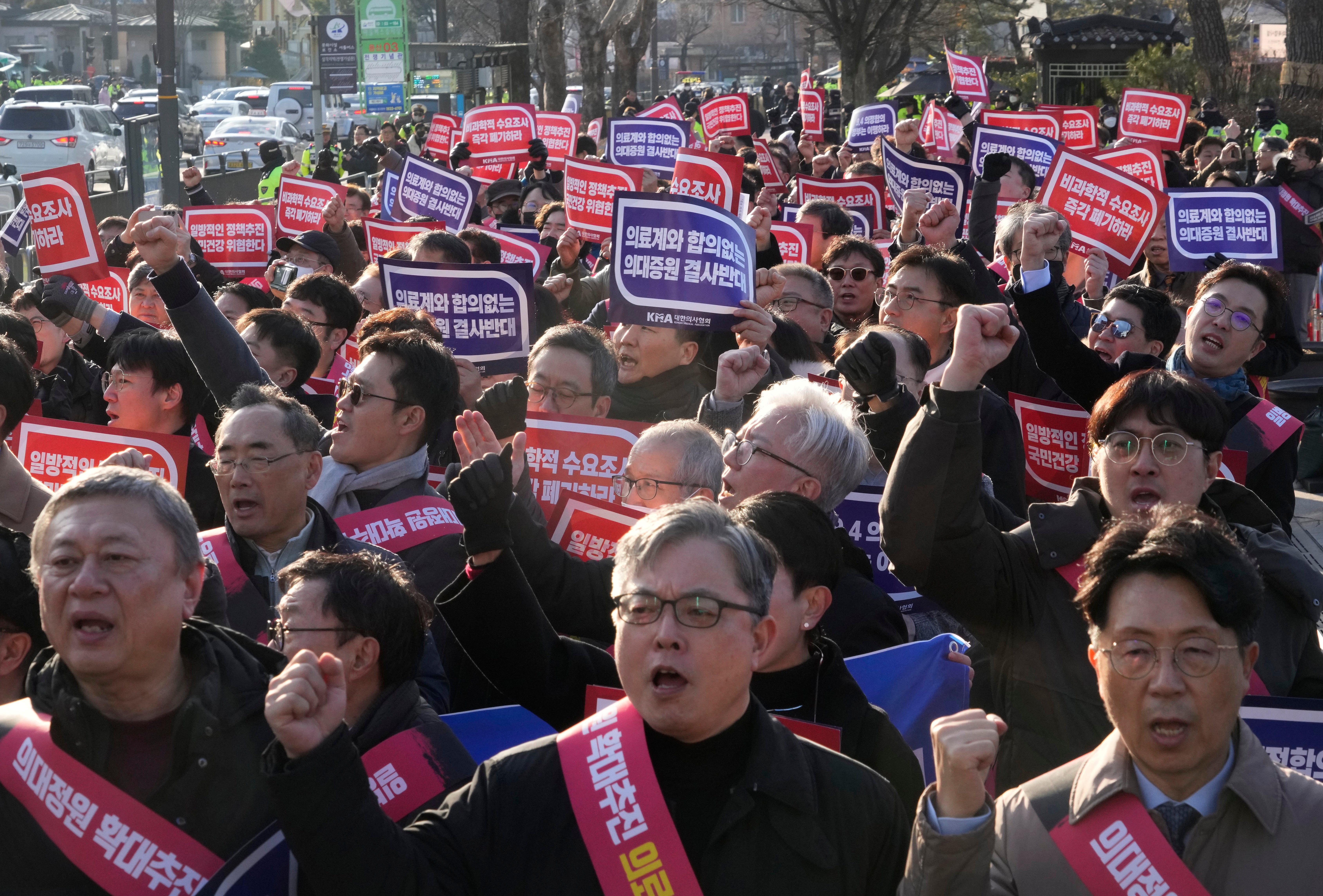 South Korea Doctors Protest