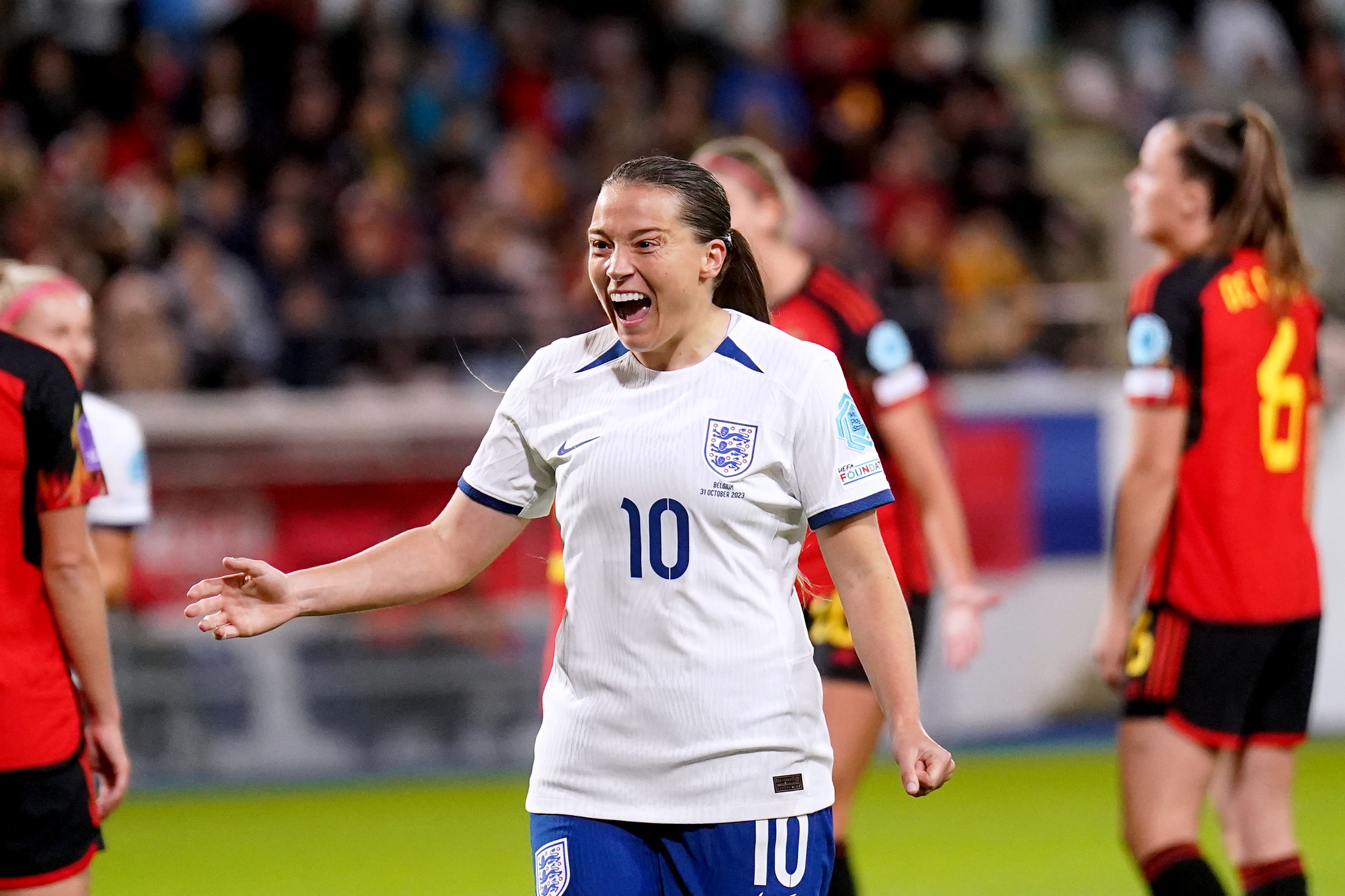 Fran Kirby withdrew from the England squad with a minor knee issue (Rene Nijhuis/PA)