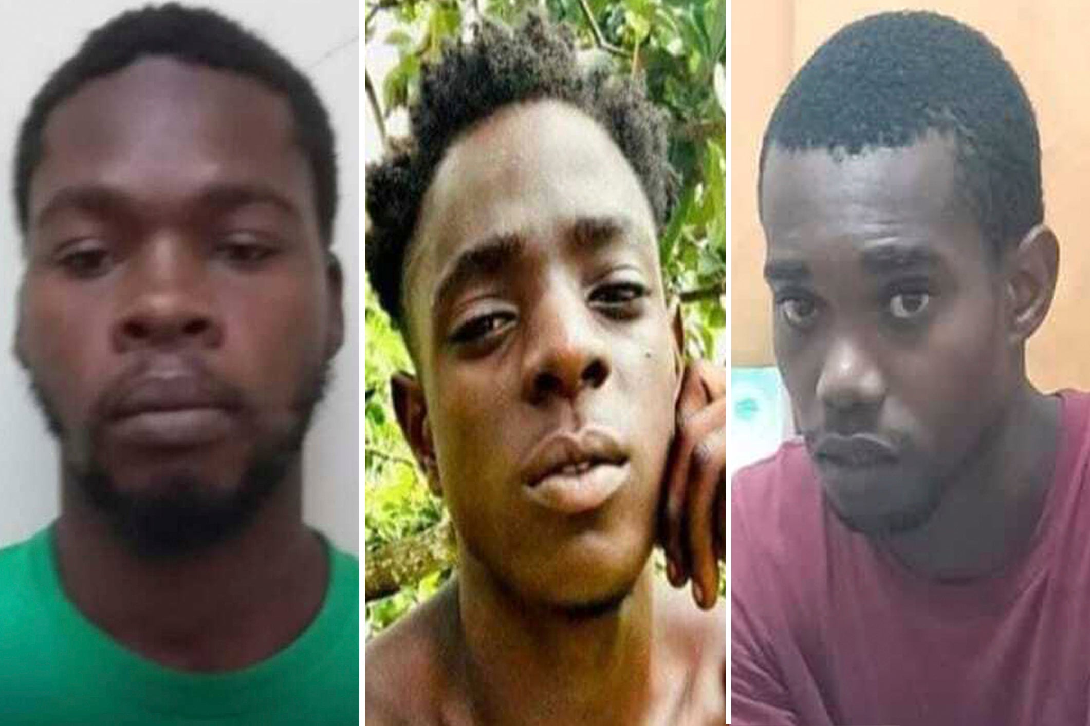 The three men were recaptured after allegedly taking a yacht to St Vincent and the Grenadines