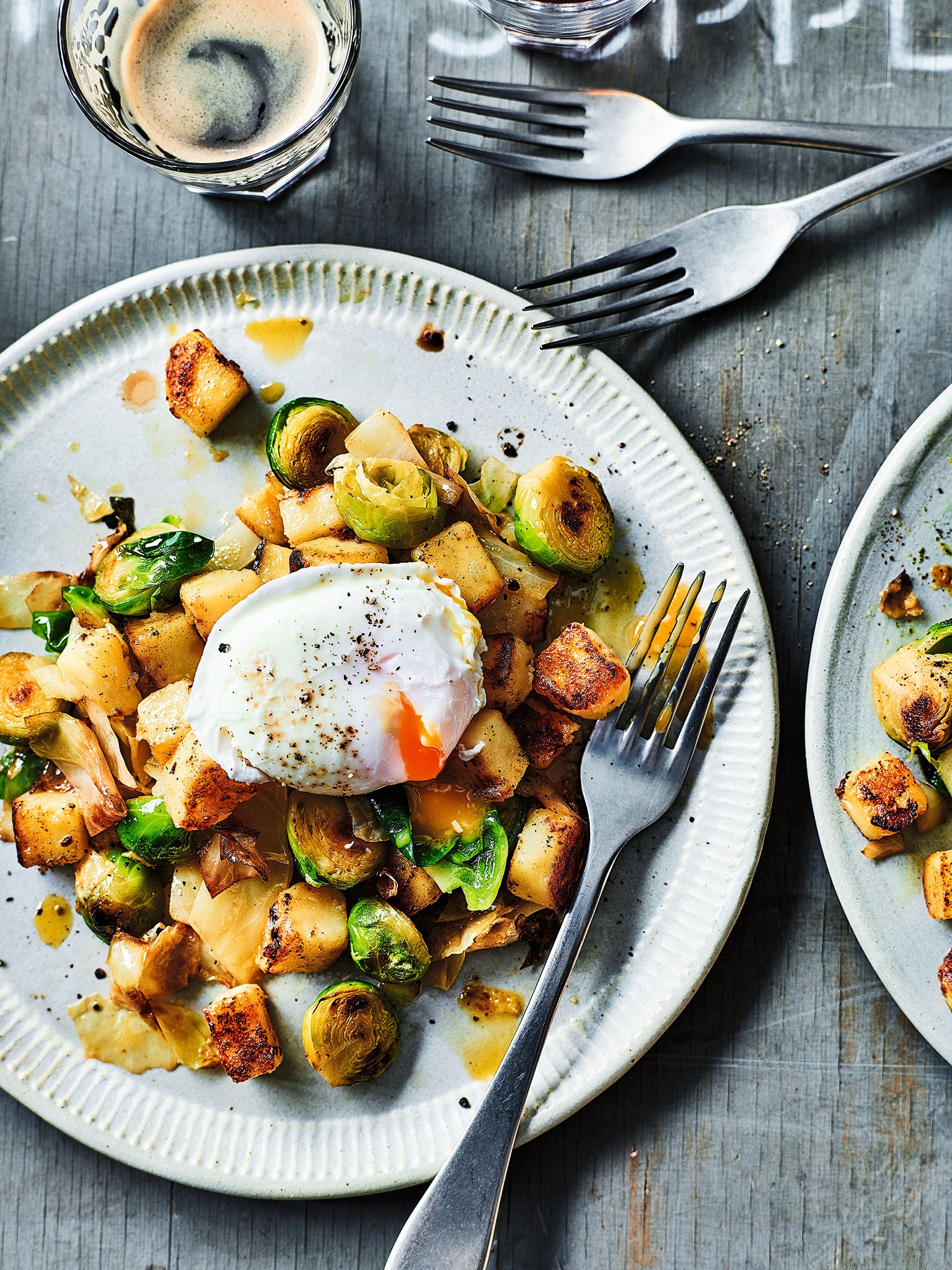 A great way to use up leftover veg