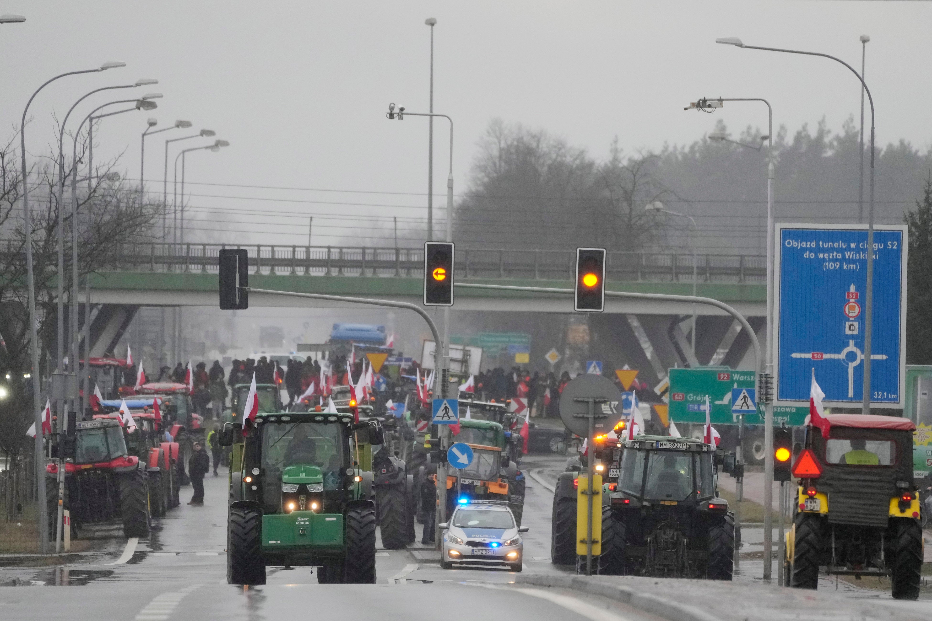 Poland Farmers Protest