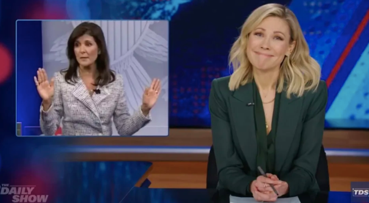 Desi Lydic on ‘The Daily Show’