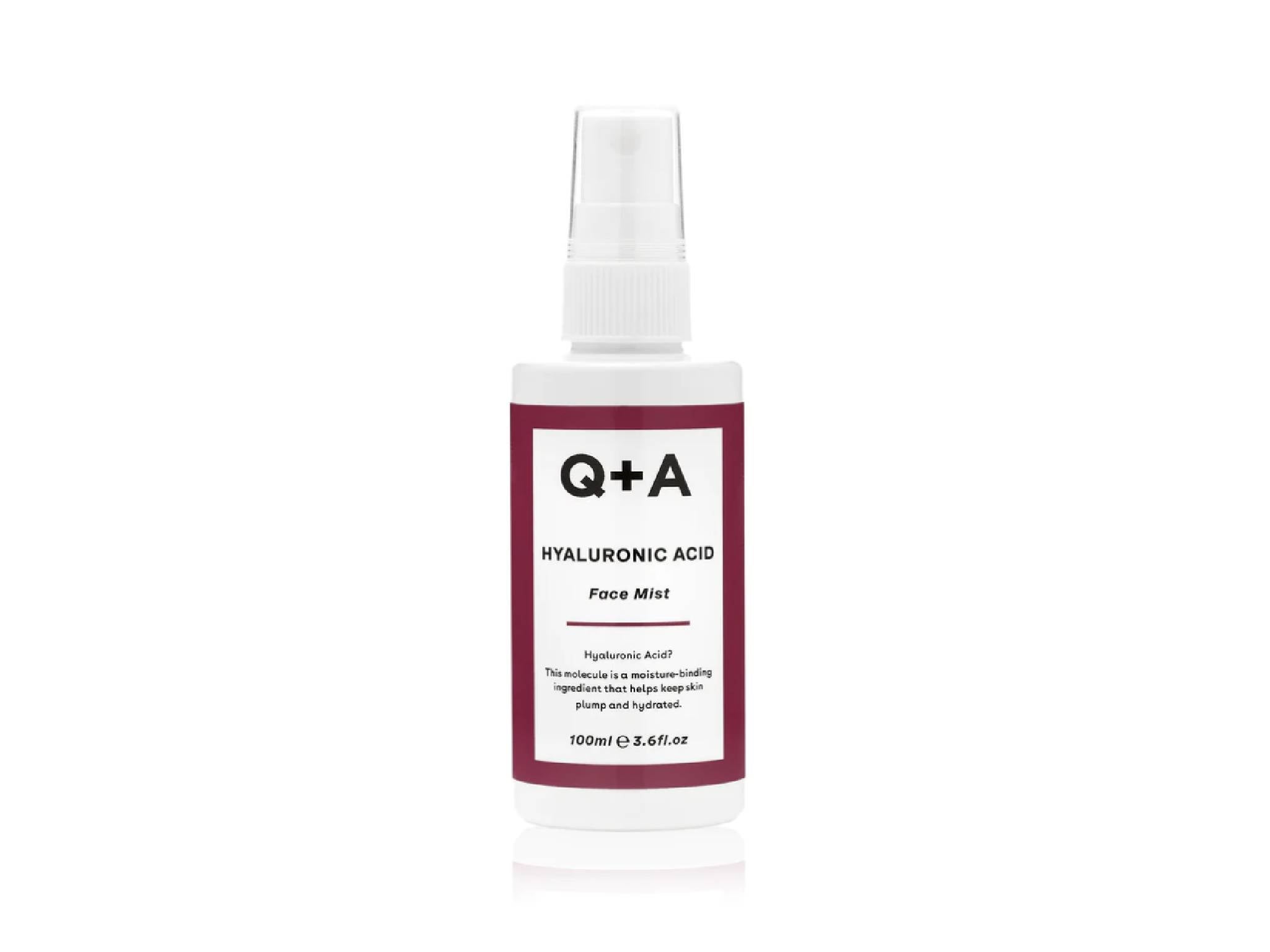 Q+A hyaluronic acid face mist