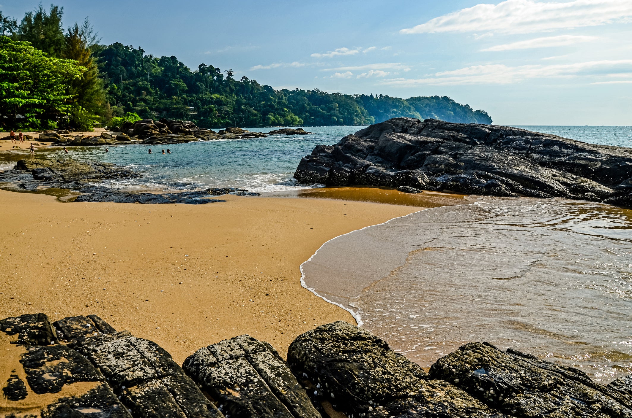 April is the end of the dry season in Khao Lak, Thailand