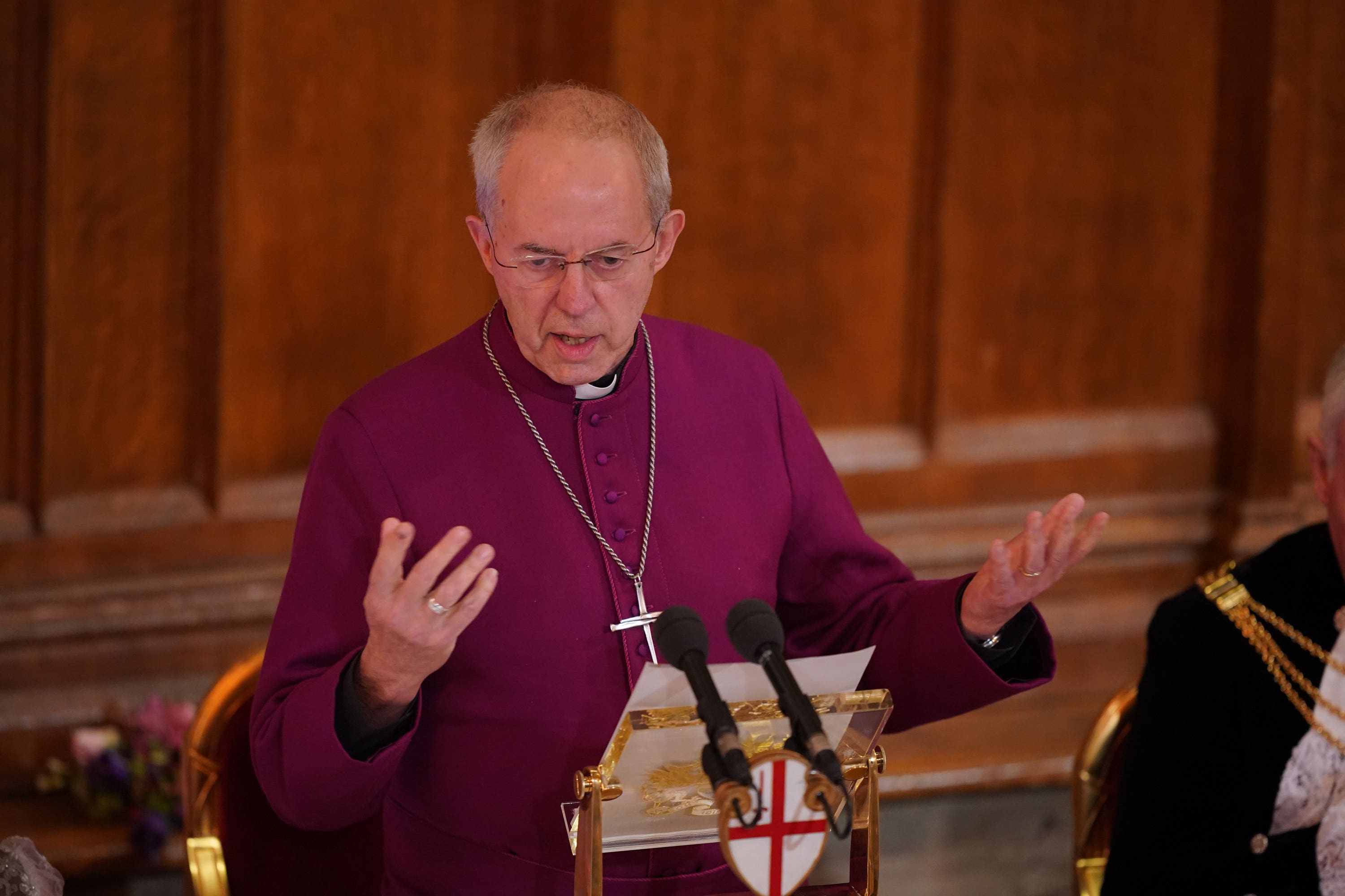 The Archbishop of Canterbury Justin Welby (Yui Mok/PA)