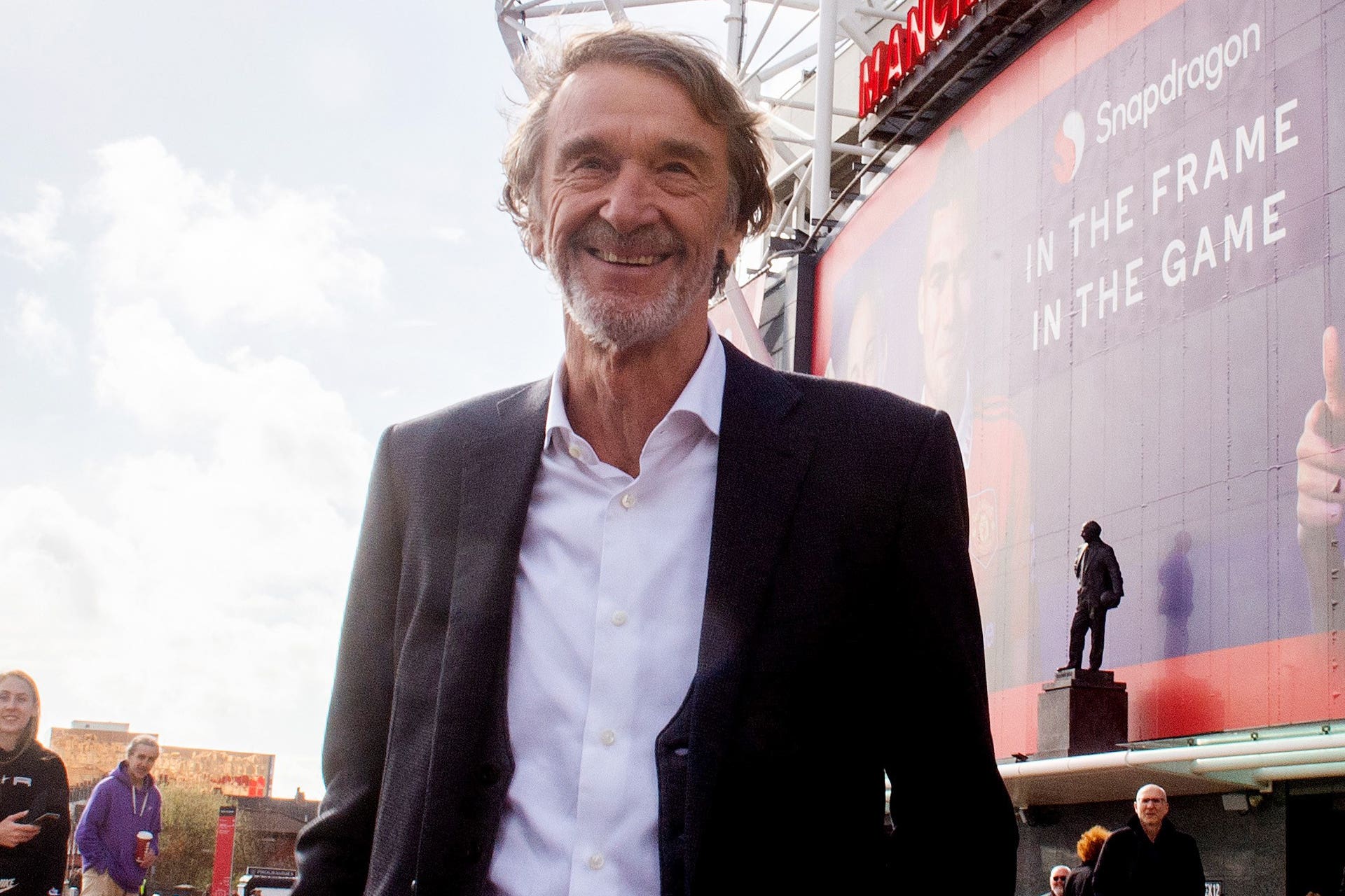 Sir Jim Ratcliffe was a boyhood fan of the Old Trafford club