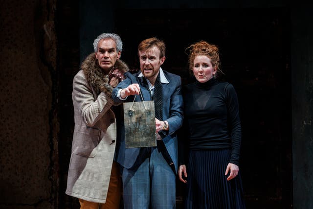 <p>‘Destabilising and endlessly fascinating’: Angus Wright, John Heffernan, Dorothea Myer-Bennett in ‘Nachtland'</p>