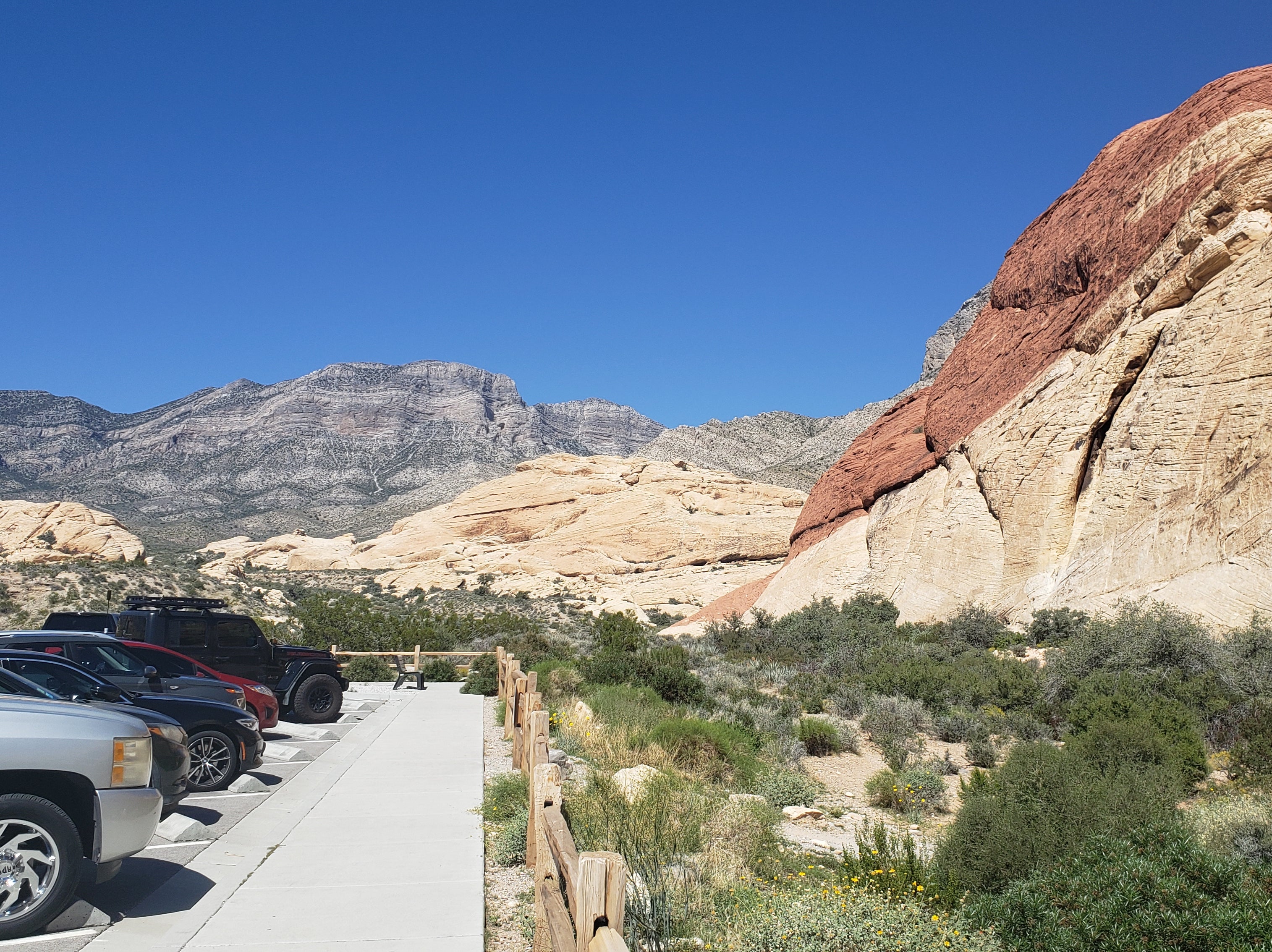 The dazzling colours and rock formations of Red Rock Canyon