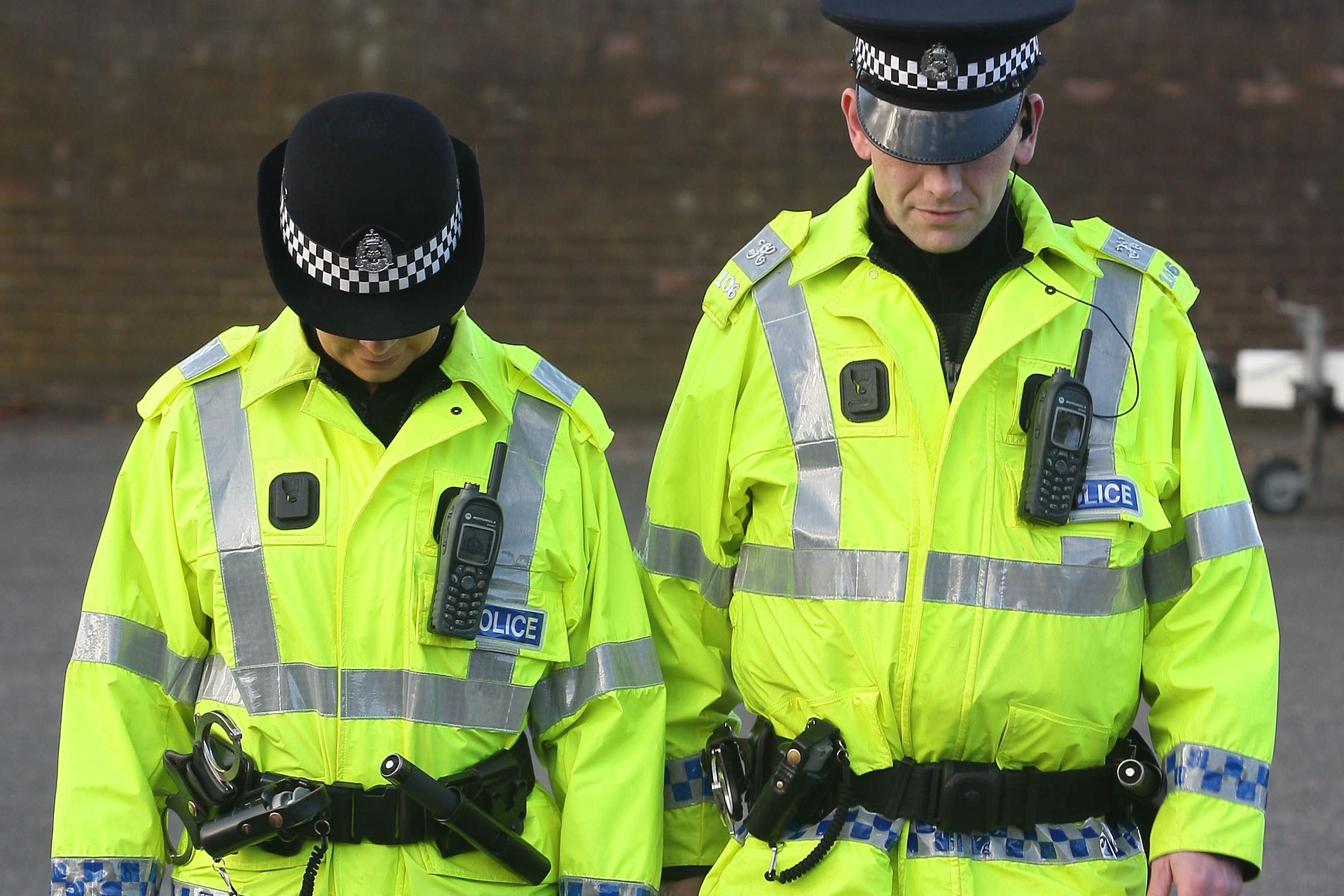 Police officers are conducting house-to-house inquiries in the Aberfeldy area after the killing (David Cheskin/PA)